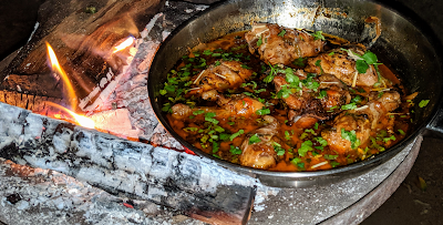 Kruger Braai ~ Chicken Karri