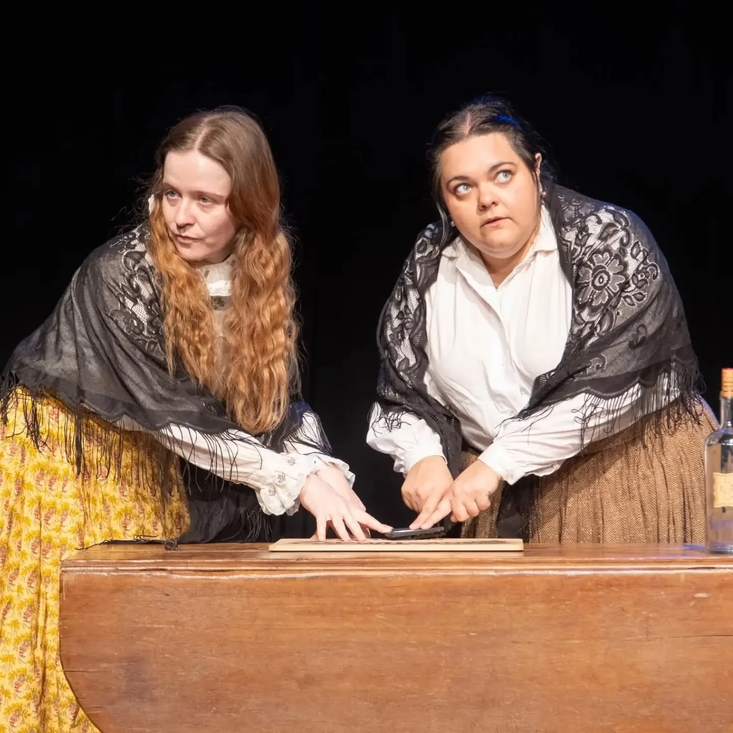 ✨ NEW REVIEW ✨ 

Comedians Carly Anna Billings and Cecilia O'Grady give an engaging performance in this part comedy, part scare, "A Seance Spectacular with the Mystical Medium Wolf Sisters from the Great White North"...

👀 For my full revi