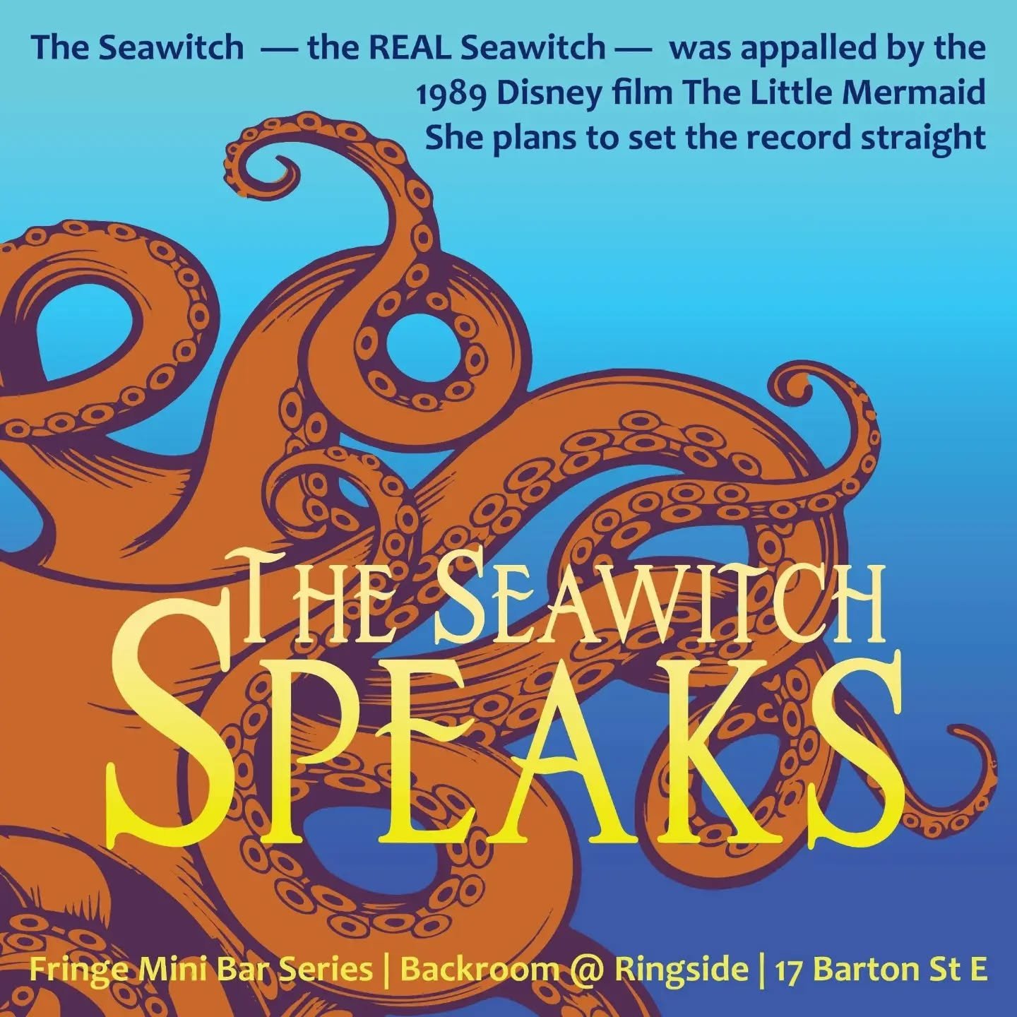 ✨ NEW REVIEW ✨ 

A poor unfortunate sea witch attempts to set the record straight about her depictions in "The Little Mermaid." It&rsquo;s a well-crafted and blended mix of intellect and humour all while providing classic faerie tale morals