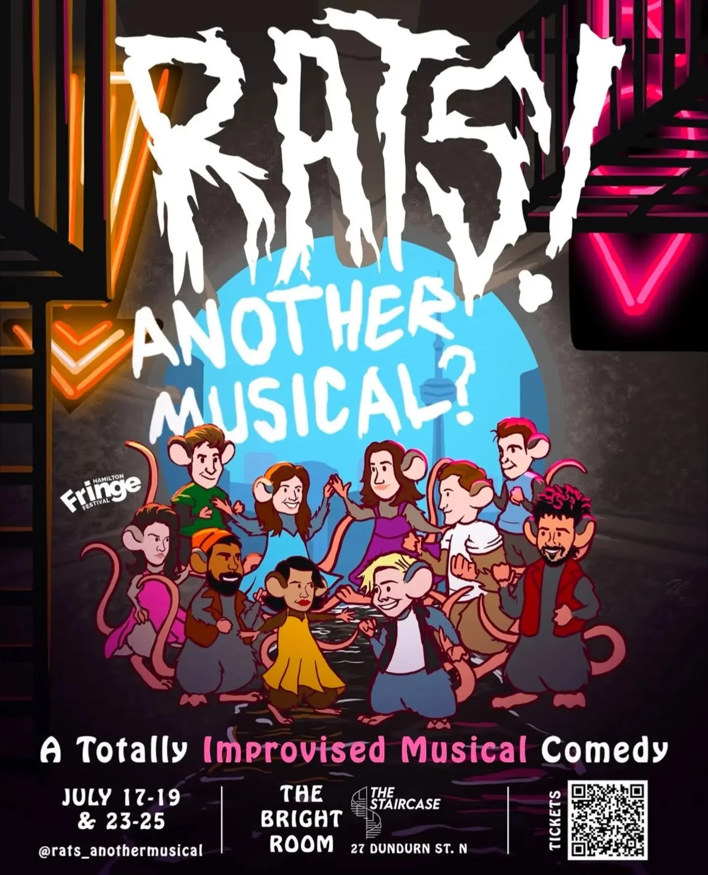 ✨ NEW REVIEW ✨

If you enjoy improv comedy, musical theatre and fearless individuals belting their hearts out about the most random occupations and situations, then "Rats! Another Musical?" will delight you&hellip;

👀 For my review, please