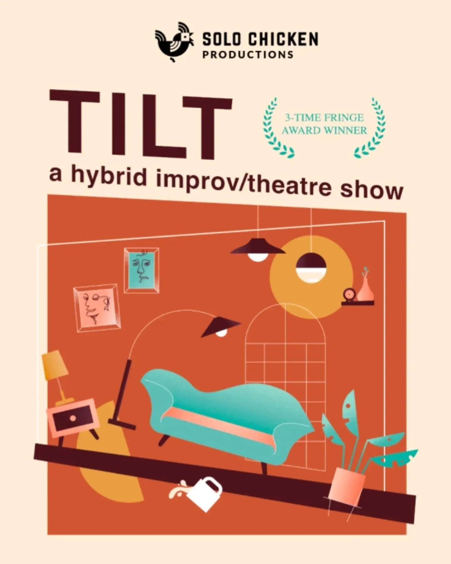 ✨ NEW REVIEW ✨

Solo Chicken Productions joins the Hamilton Fringe from New Brunswick and brings with them TILT: a unique concept with a completely improvised technical design and impressive physical and comedic timing from its lead actors&hellip;

?