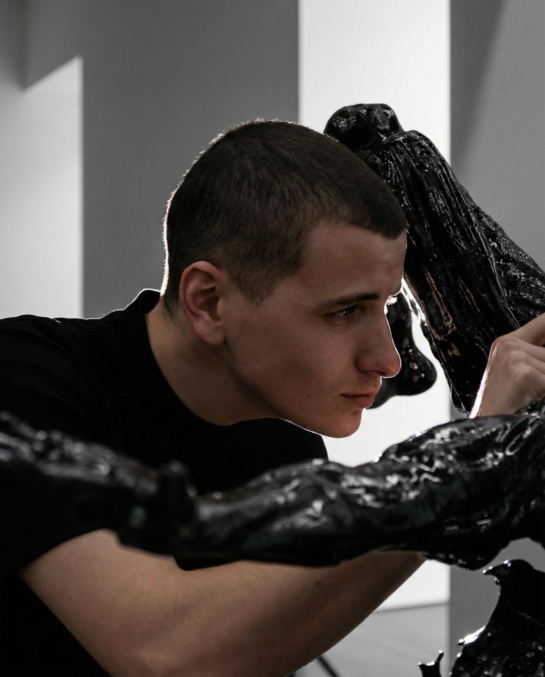 Martin Working on statue.png