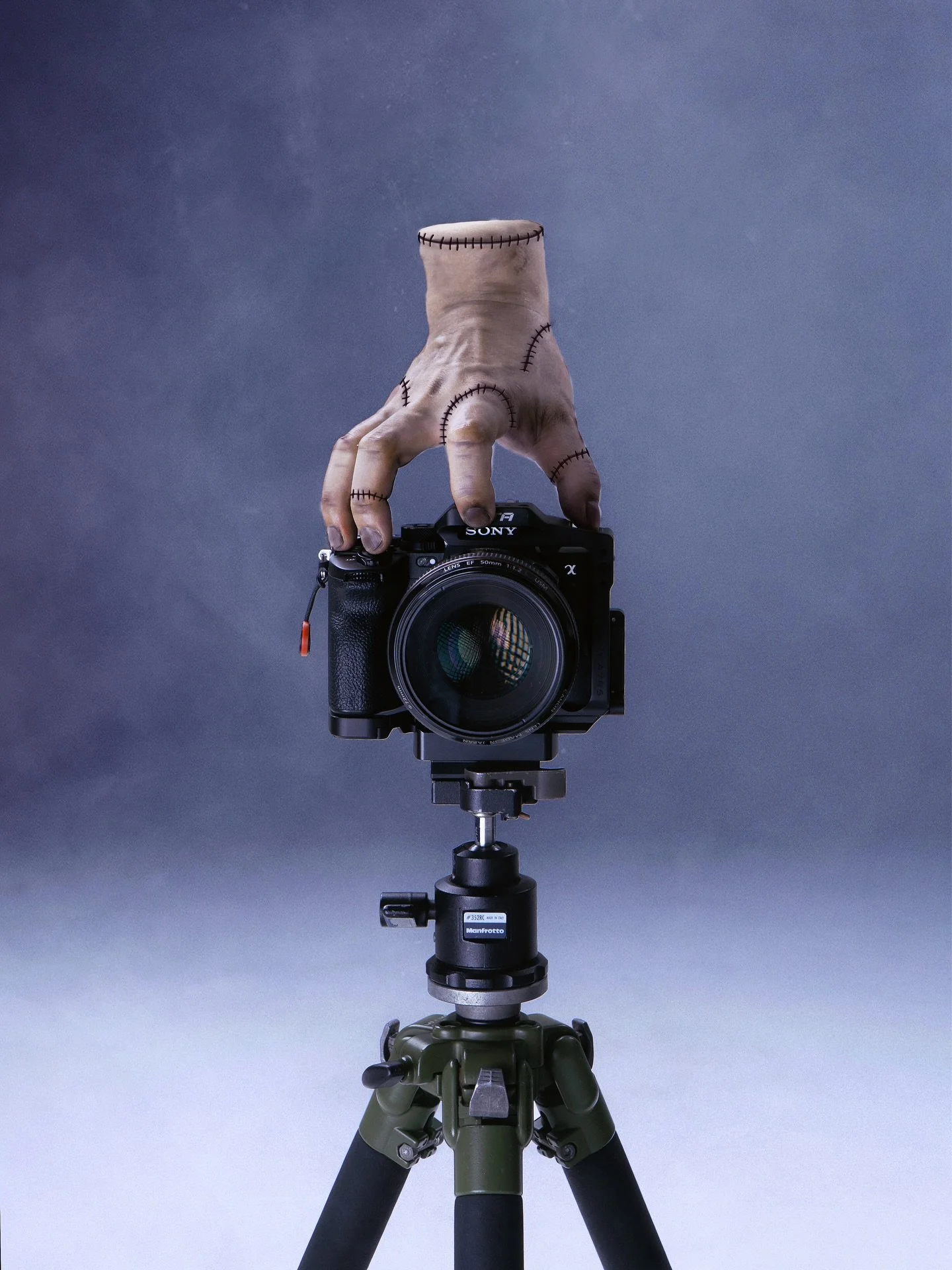 🗯️💀👻 
Our guest photographer in the studio for today.
haters will say it‘s AI. 
#Halloween #thingadams