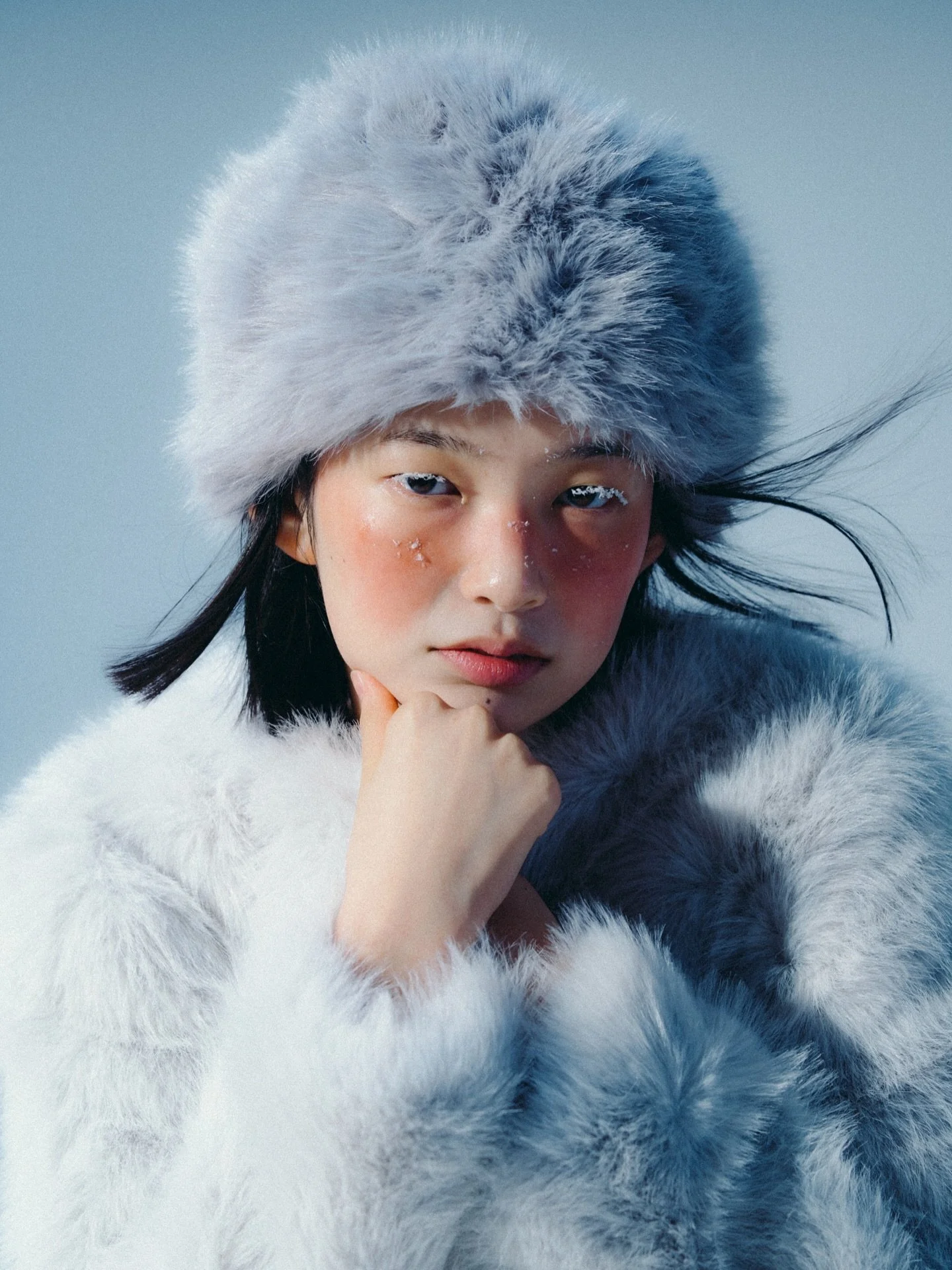 I was waiting for the snow 🌨️❄️🩵