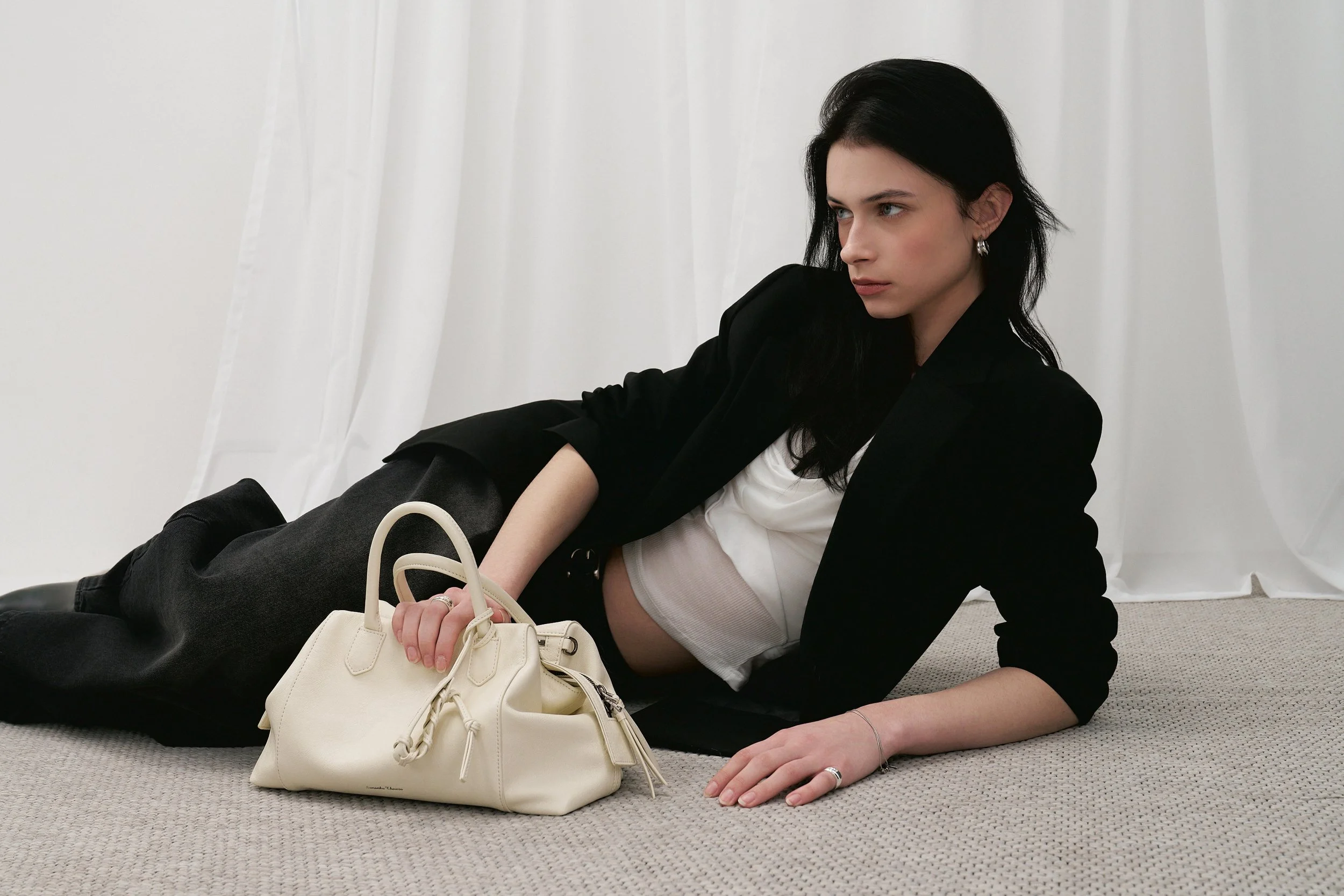 가방 브랜드 룩북 촬영 