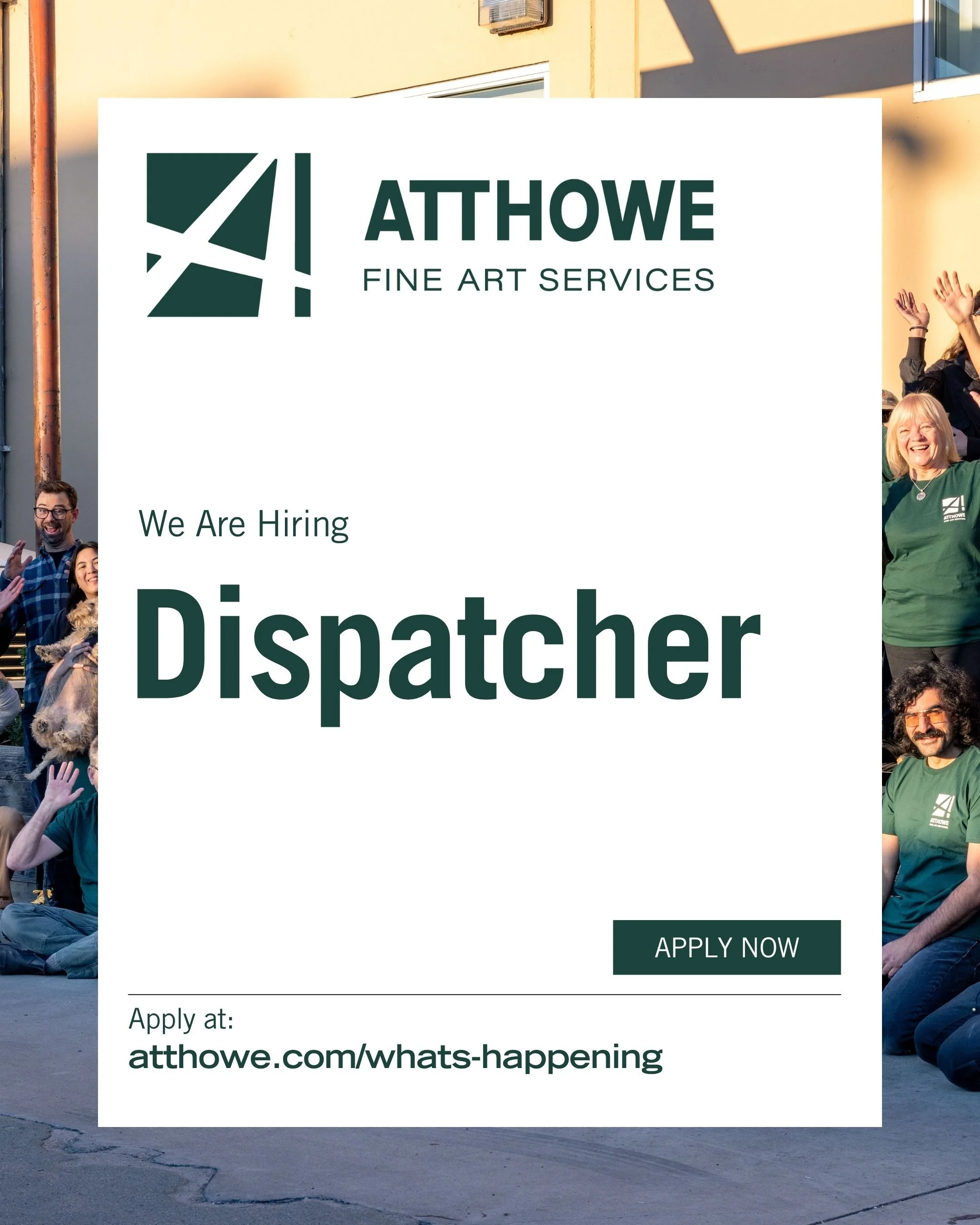 We Are Hiring a DISPATCHER