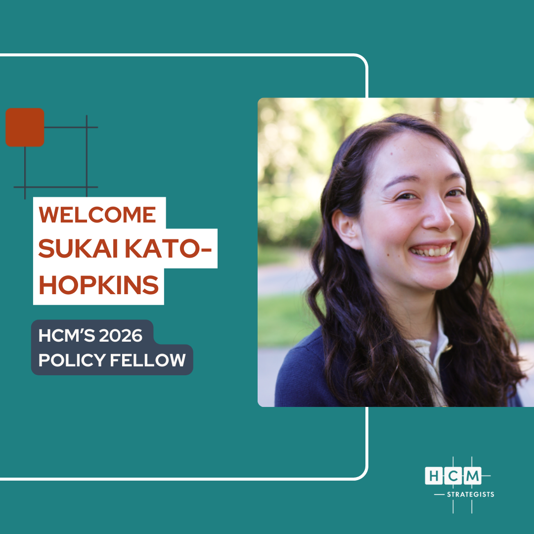 HCM Welcomes Sukai Kato-Hopkins as a 2026 Policy Fellow 