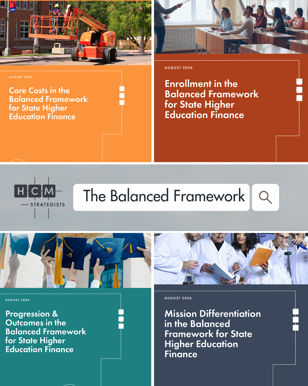 New Release: The Four Components of HCM’s Balanced Framework for State Higher Education Finance