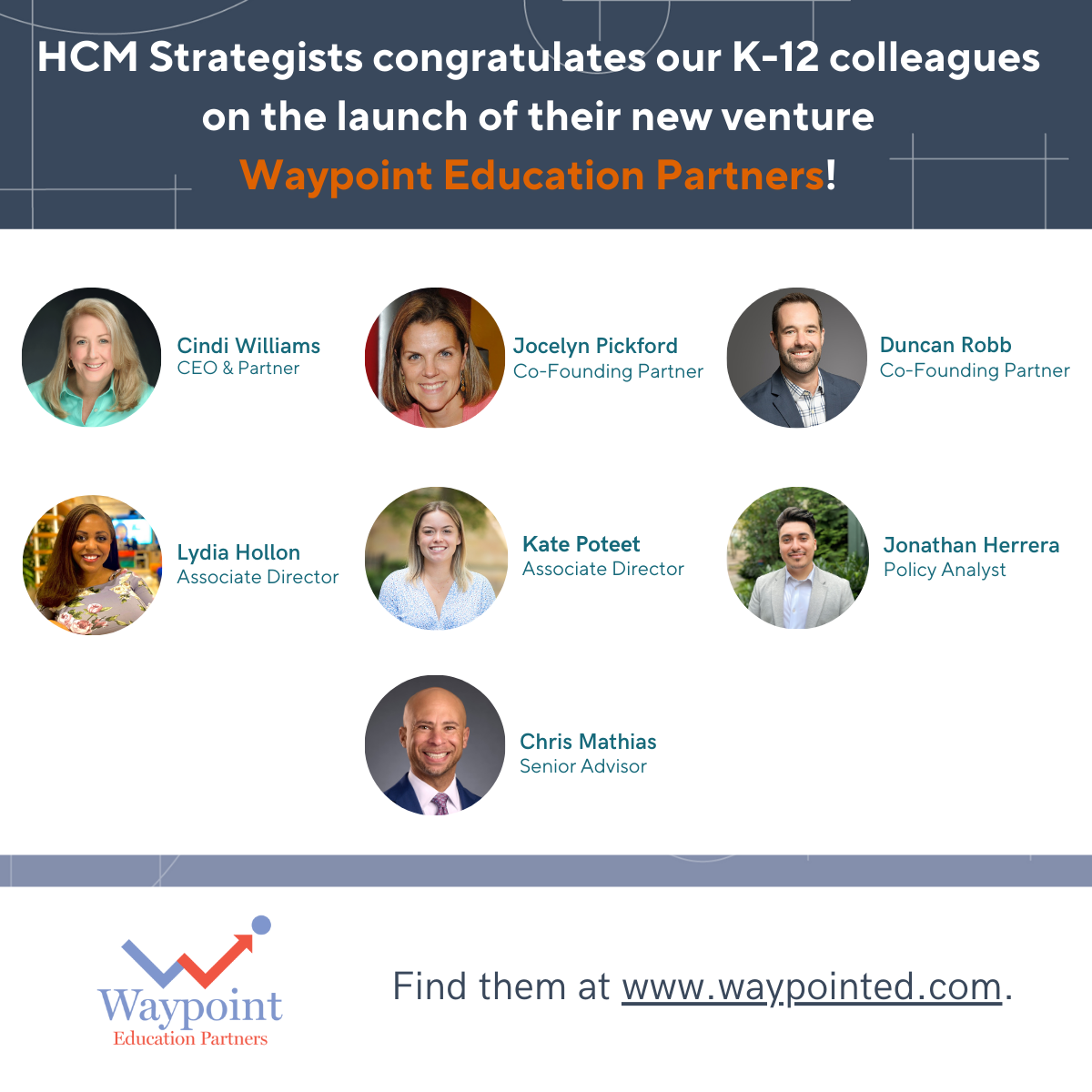 HCM Congratulates Waypoint Education Partners — HCM Strategists
