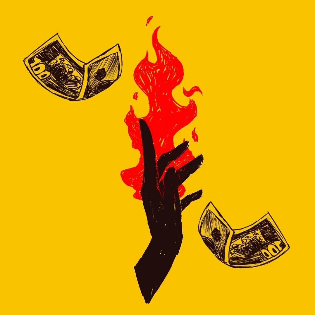 Who said the loan will save your ass?
🎵Who  Modeselektor &amp; Tommy Cash.
.
.
.
.
.
.
.

#characterdesign #sketch #art #draw #digitalart #digitaldrawing #colour #photoshop #doodle #drawing #sketching #illustration #digitalillustration #editorial #e