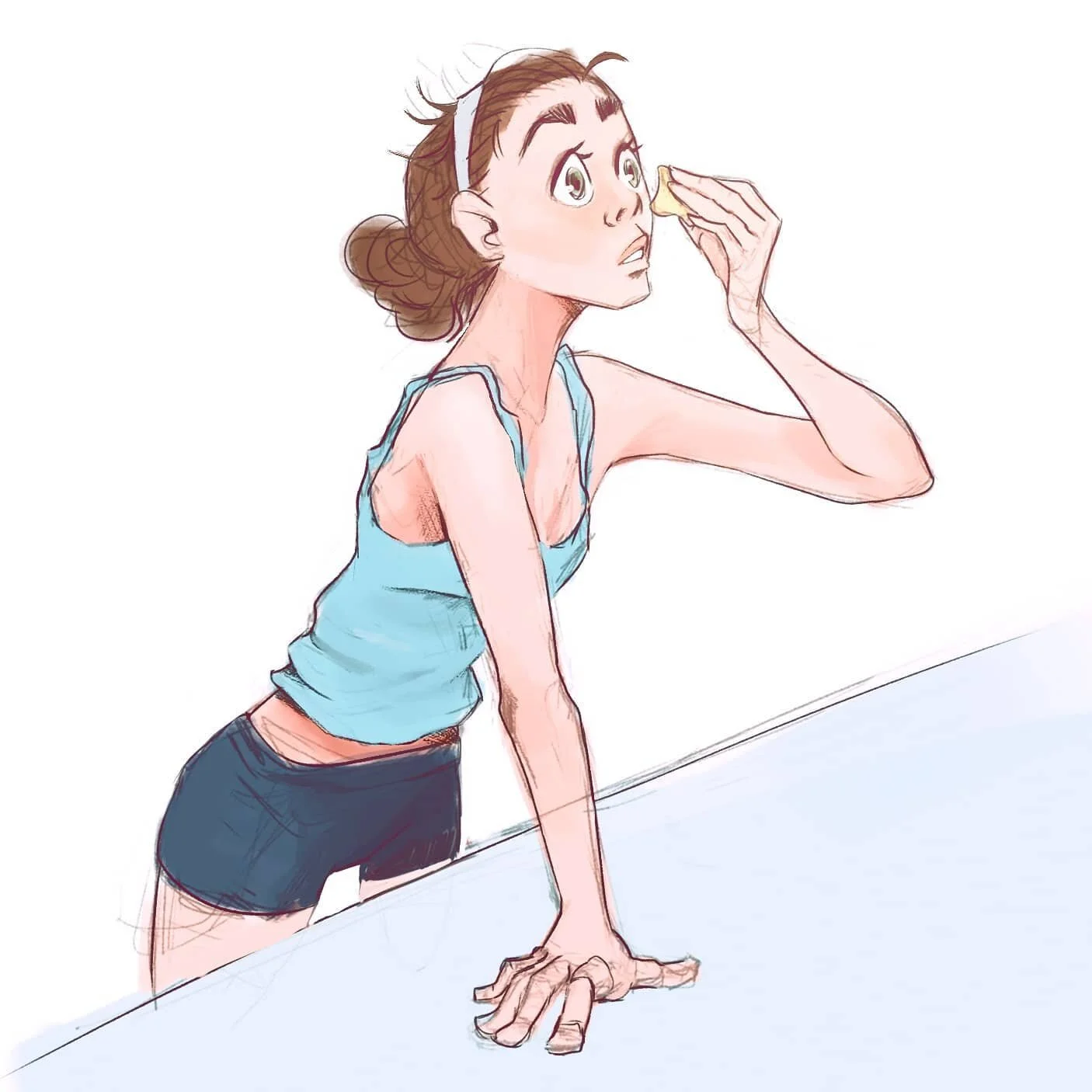 Don't forget your skincare routine✨
.
.
.
.
.
 #characterdesign #sketch #art #draw #digitalart #digitaldrawing #colour #photoshop #doodle #drawing #sketching #illustration #digitalillustration