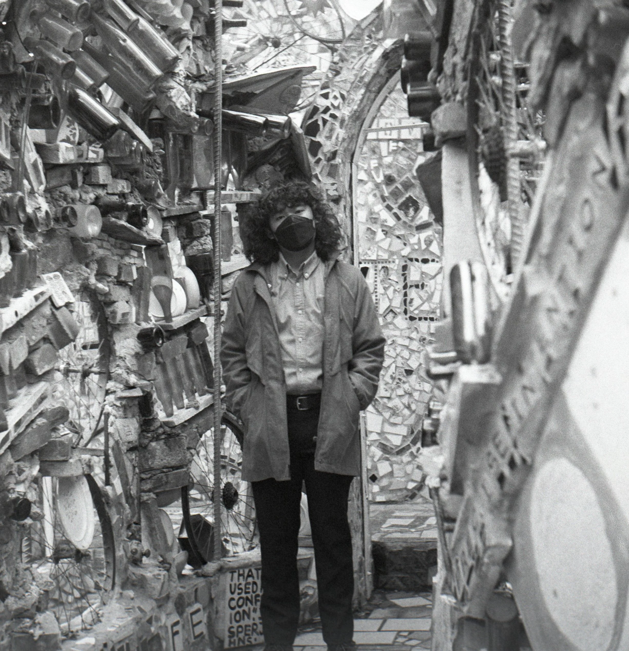  Thanh at the Magic Gardens in Philadelphia 