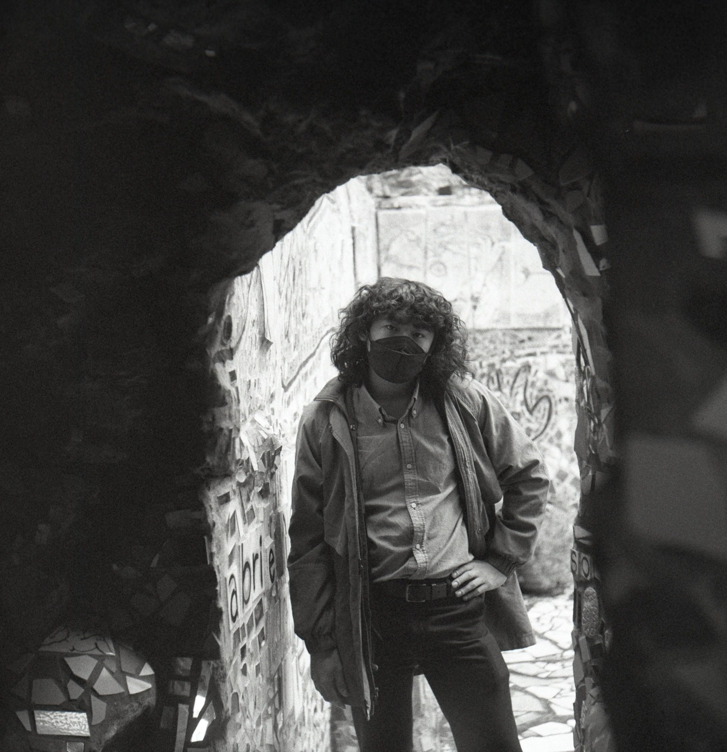  Thanh at the Magic Gardens in Philadelphia 