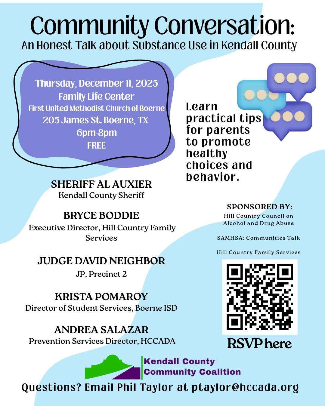 Community Conversations: An Honest Talk About Substance Use in Kendall County