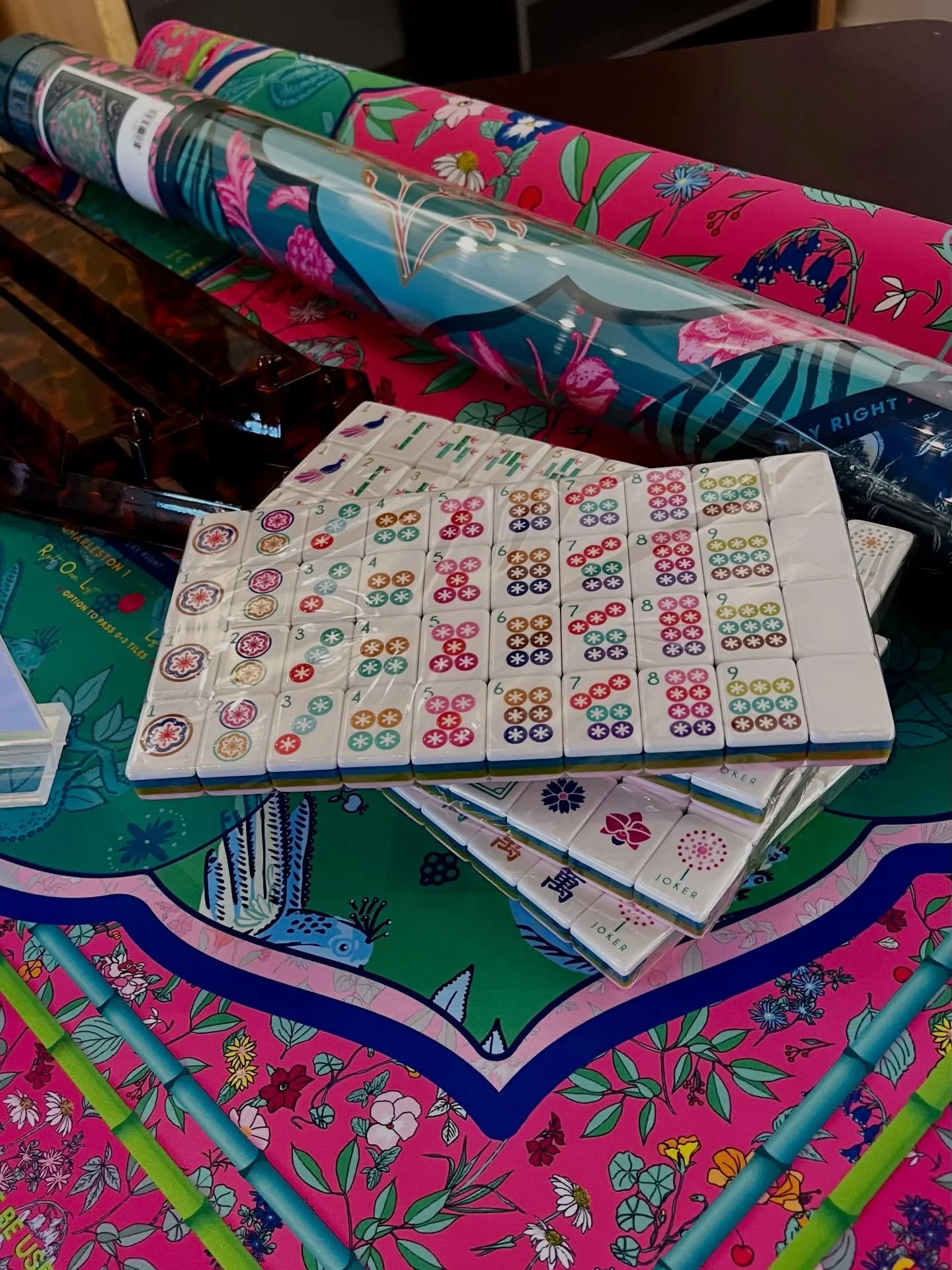 Oh My Mah Jong! Has arrived at Refined! Be the first to have access to our limited selection. Mats, racks and pushers, and tiles Oh my!

#mahjong #ohmymahjong #centerhilllaketn #smithvilletn