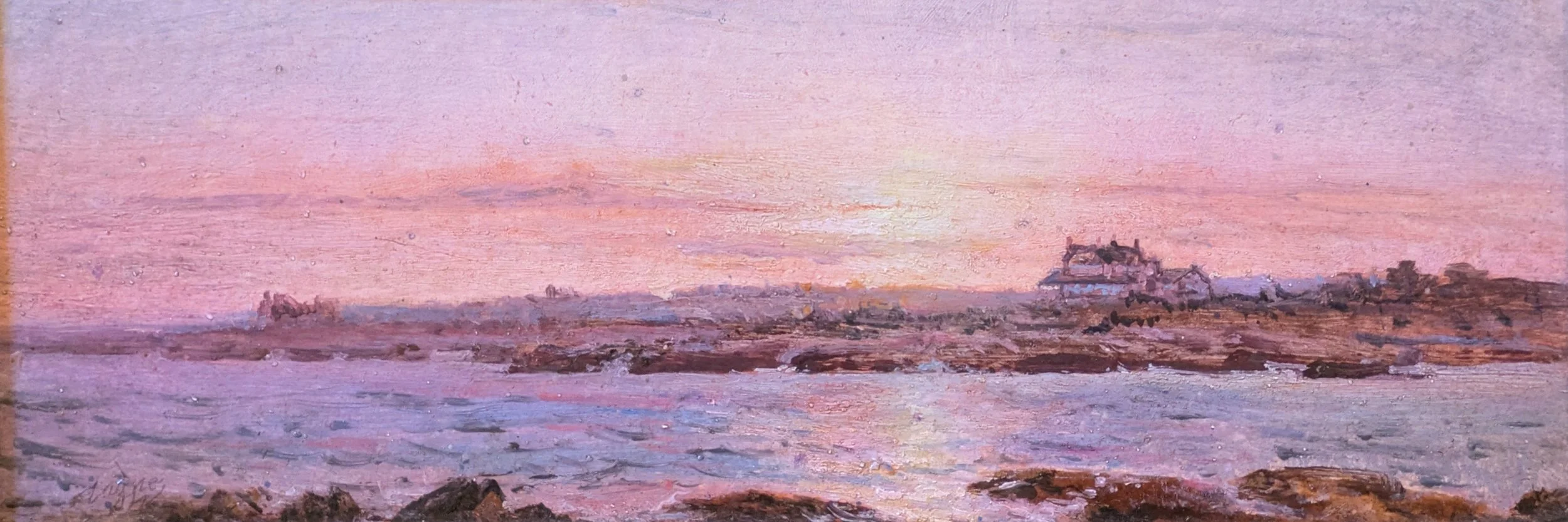 Arguimbau-SunsetOverBaileysBeach-oil-6x17.jpg
