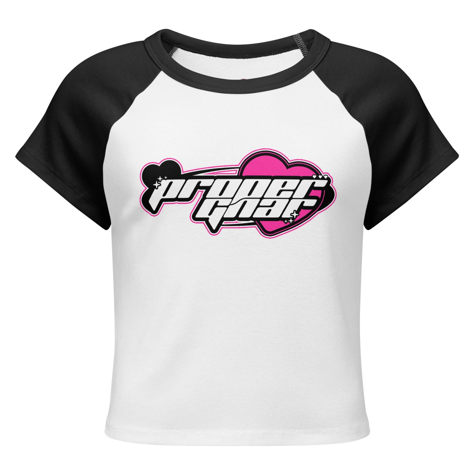 Proper Gnar Logo Raglan Baby Tee