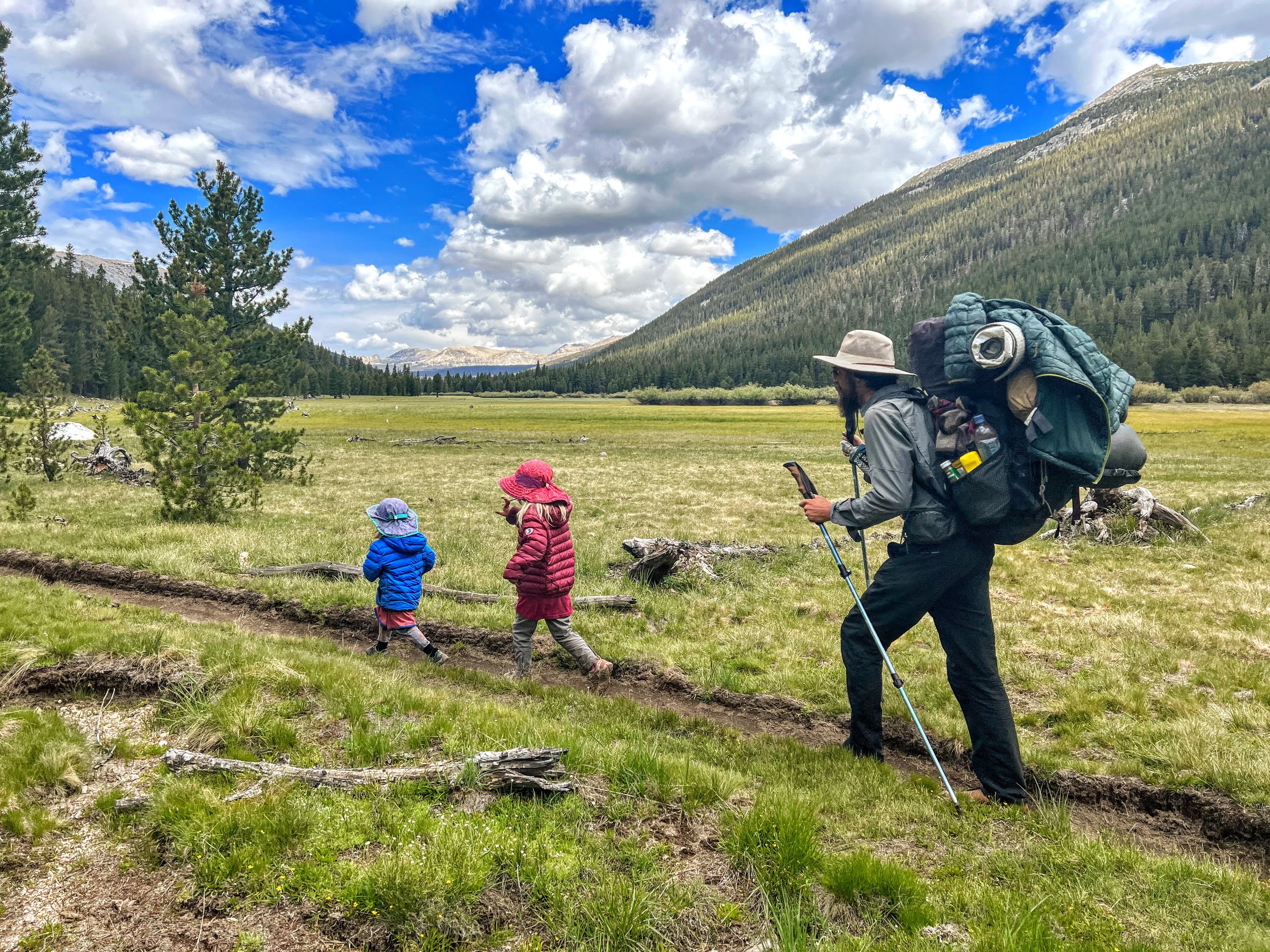 "Thru Hiking with Toddlers" Written and Photographed by Markéta Daley