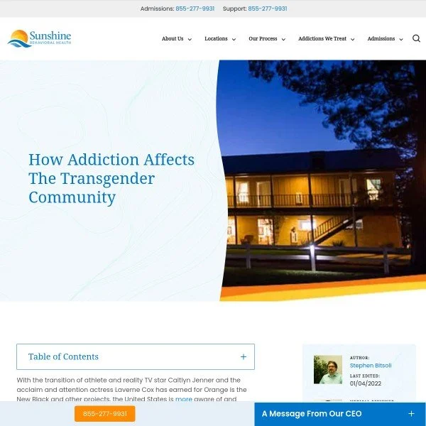 How Addiction Affects The Transgender Community</a>