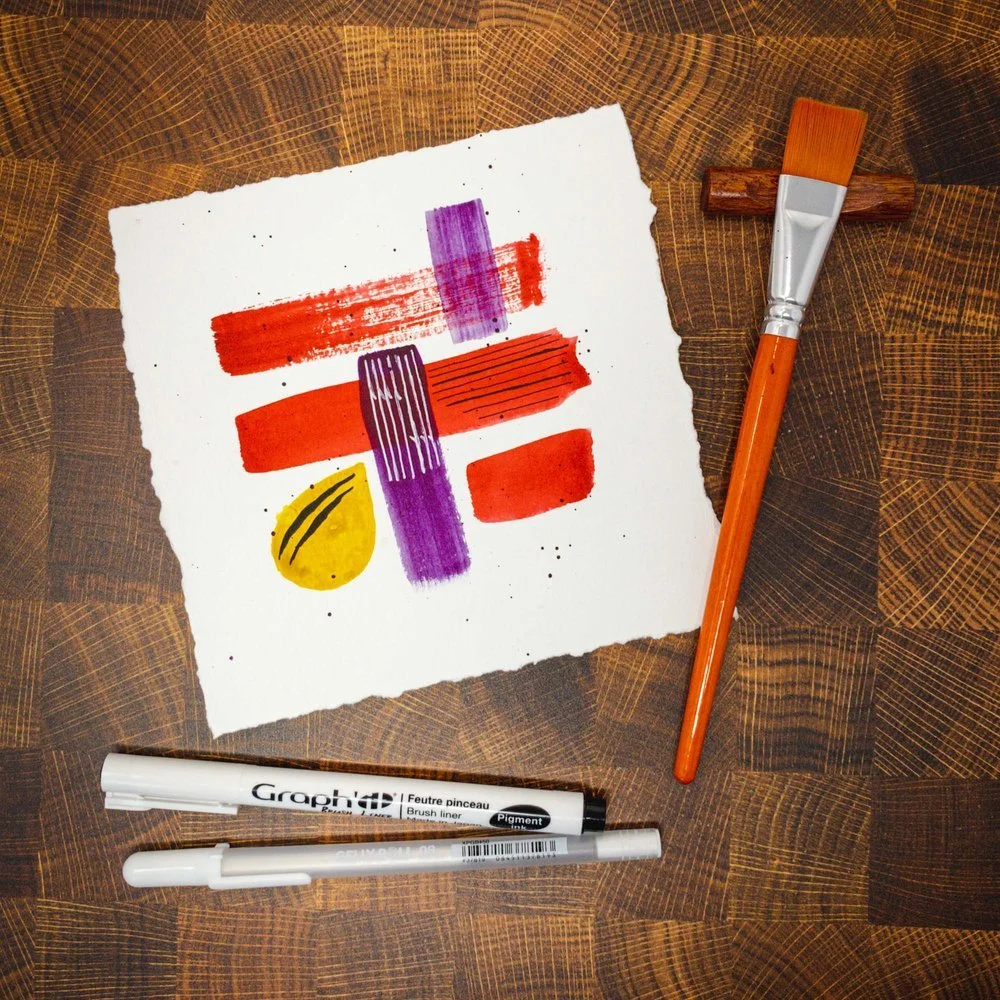 Abstract Watercolor