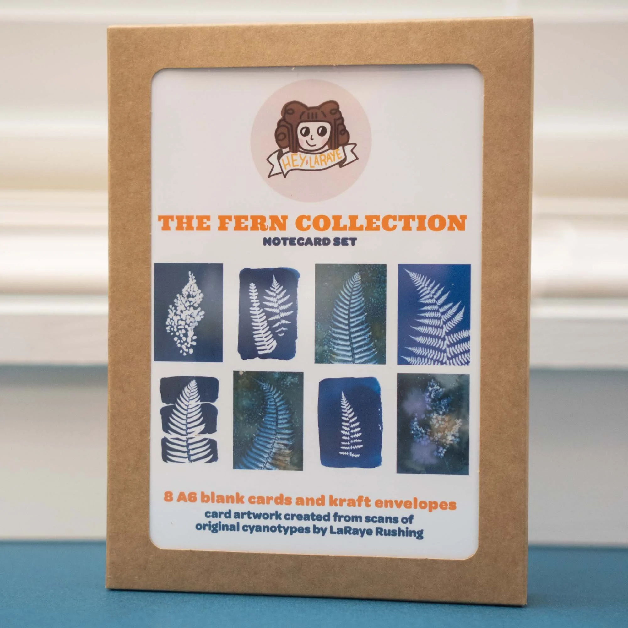 The Fern Collection Cyanotype Notecard Set
