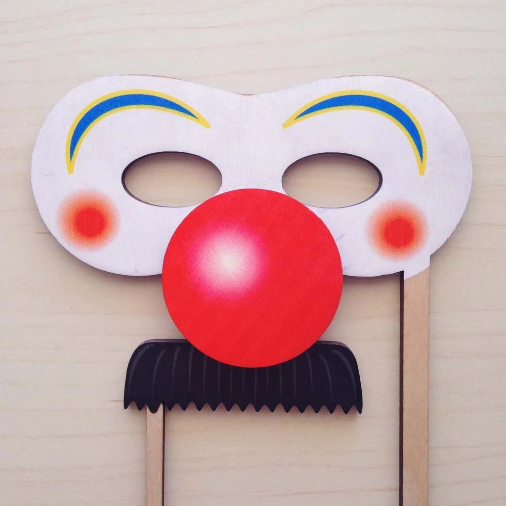 Wooden Face Masks