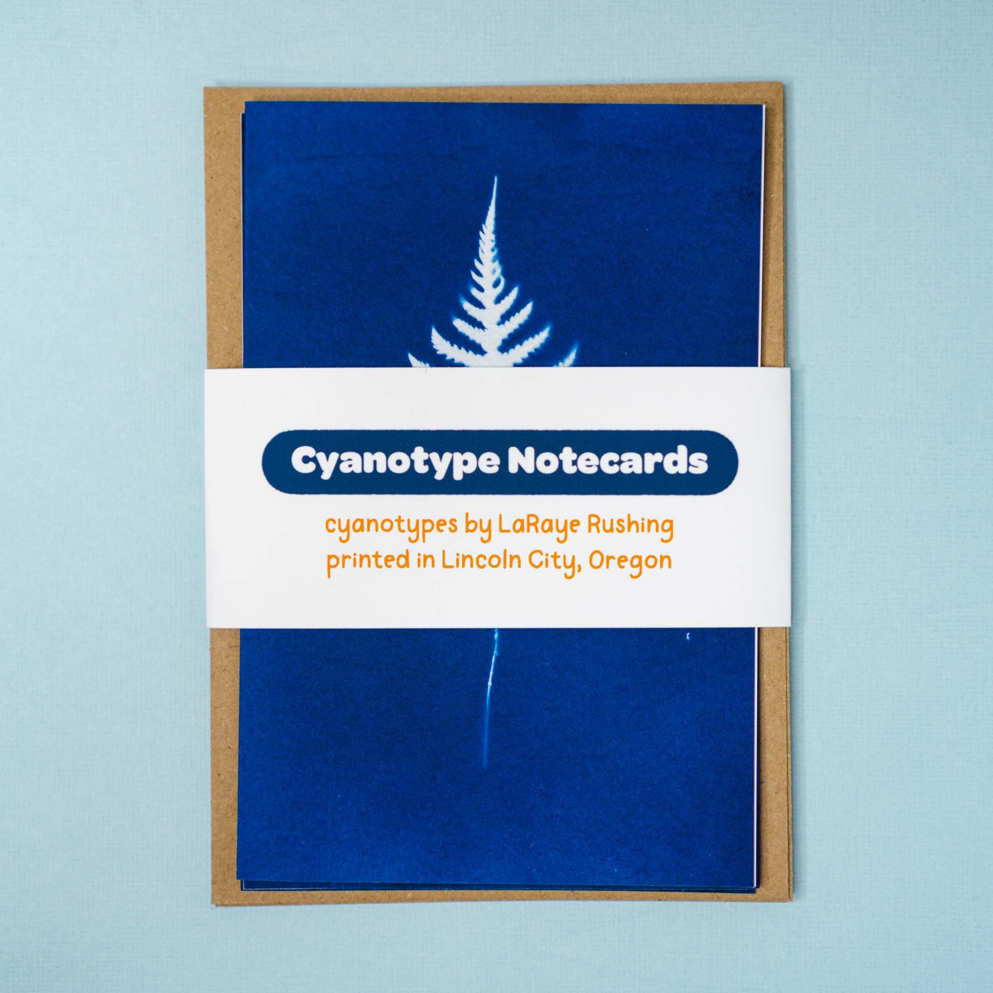 Cyanotype Notecard Set