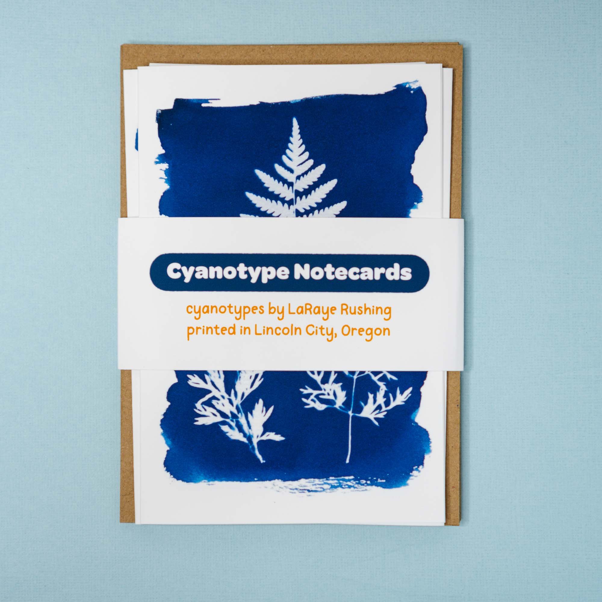 Cyanotype Notecard Set