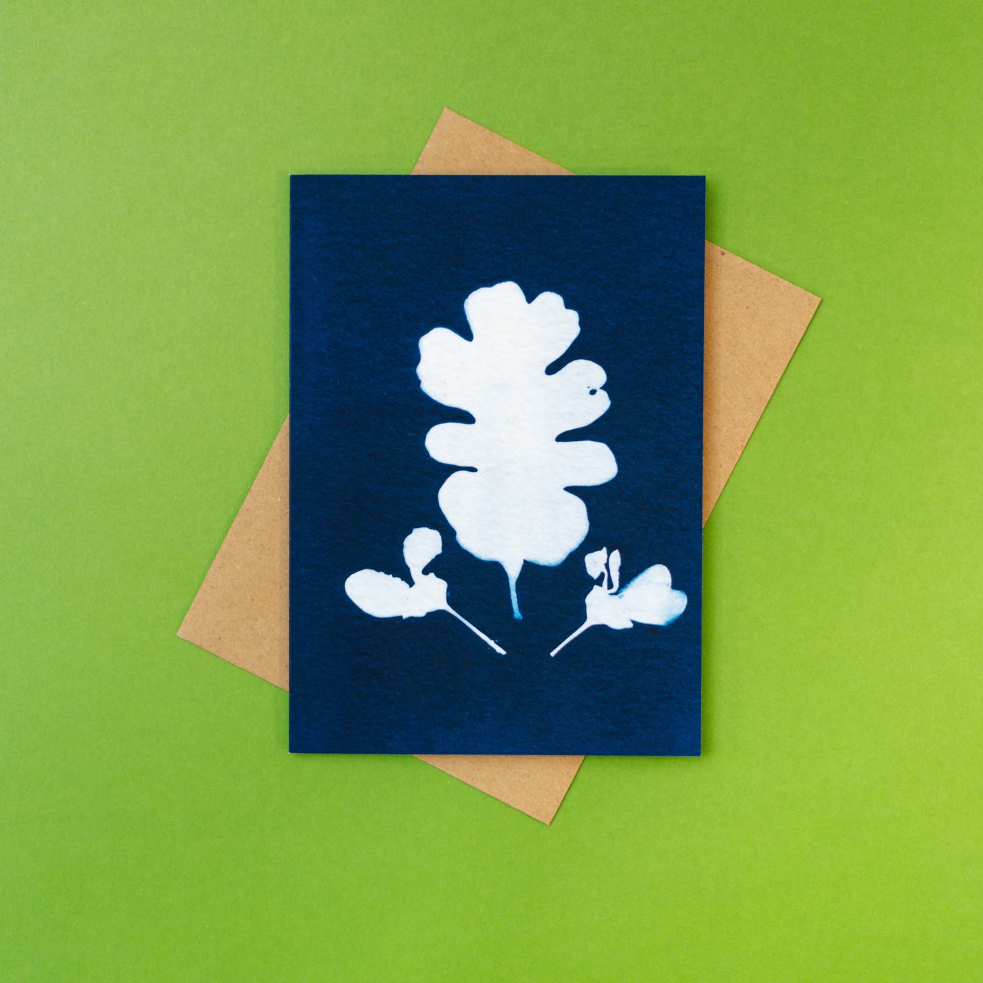 Cyanotype Notecard