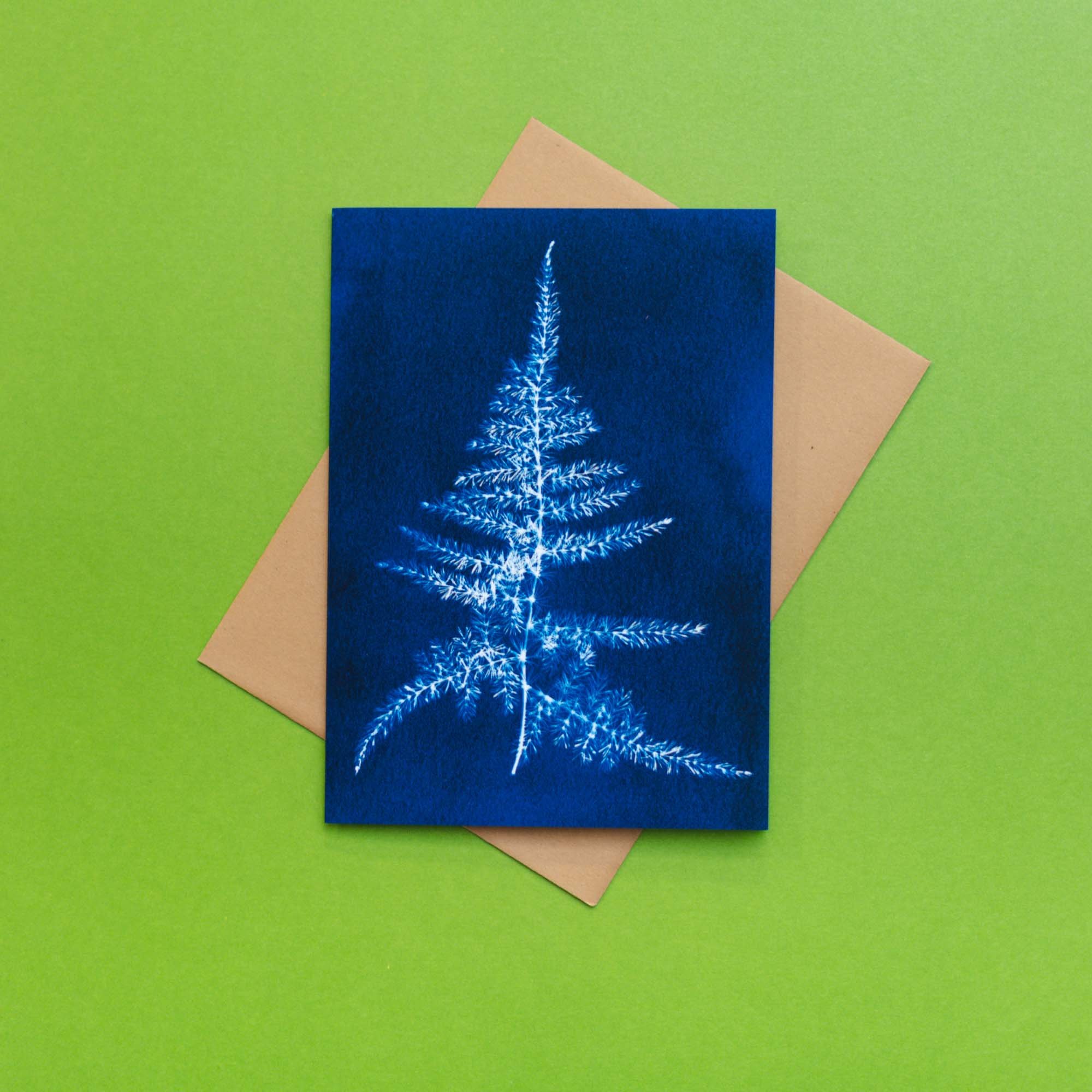 Cyanotype Notecard