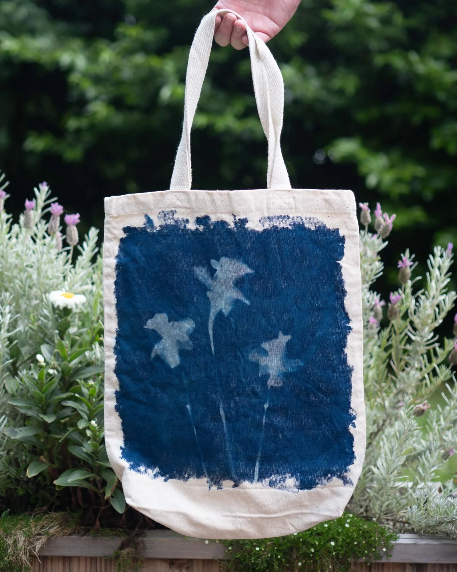 Cyanotype Tote Bags