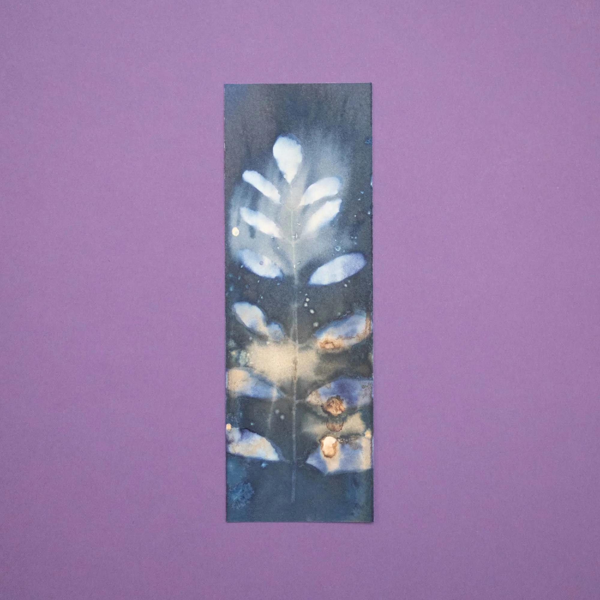 Cyanotype Bookmark
