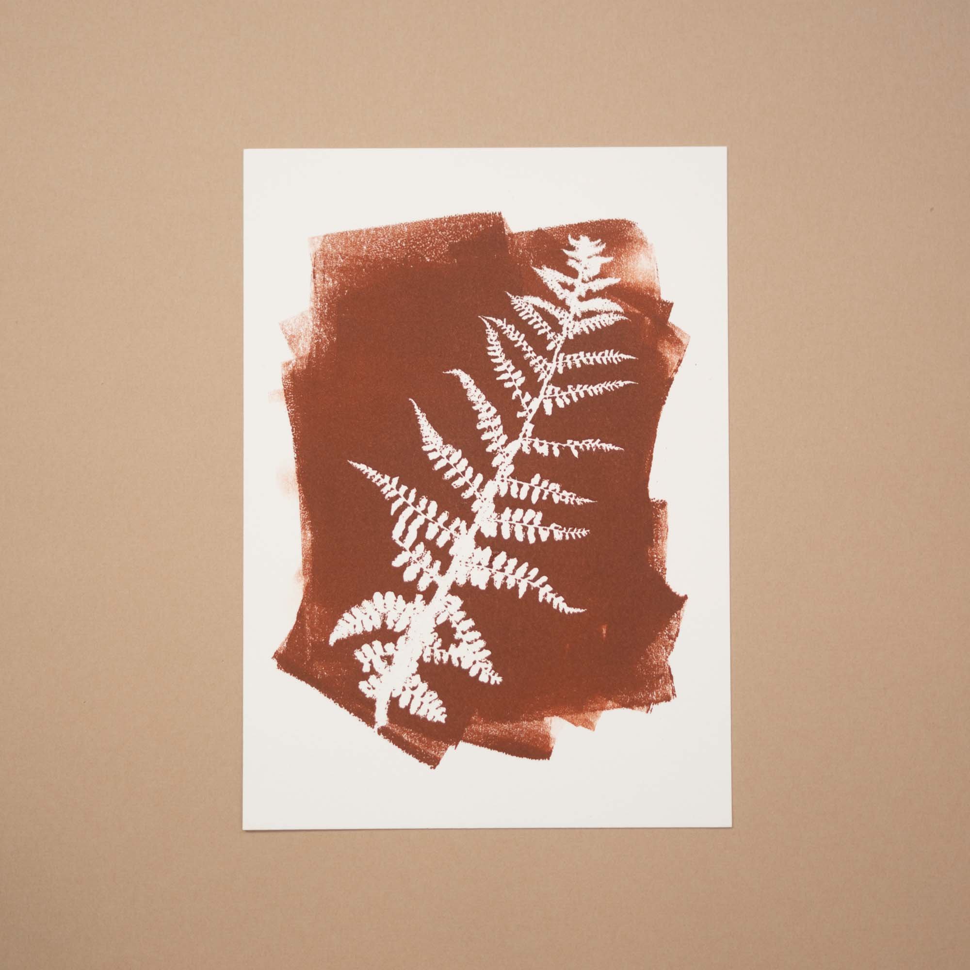 Botanical Monoprint (25AC) (Original)
