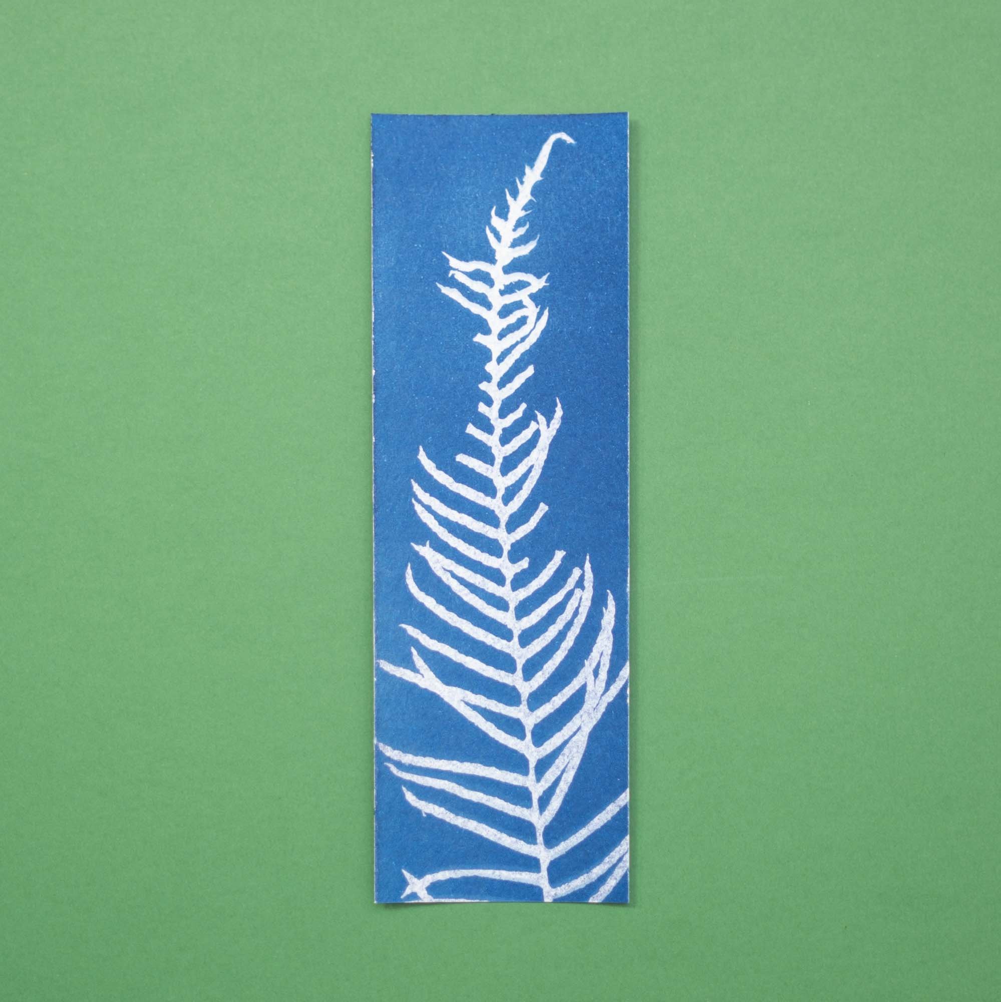 Botanical cyanotype