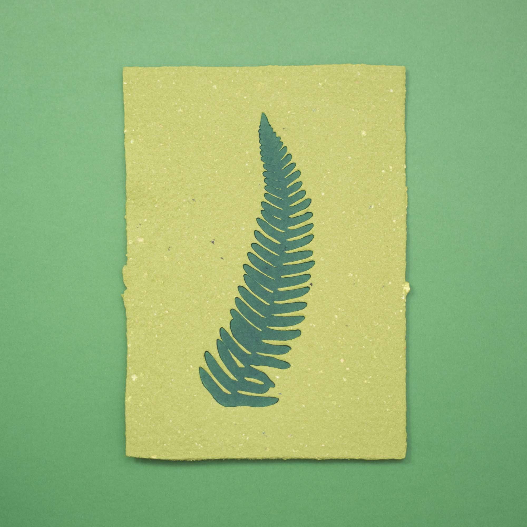 Botanical Letterpress (25AB) (Original)