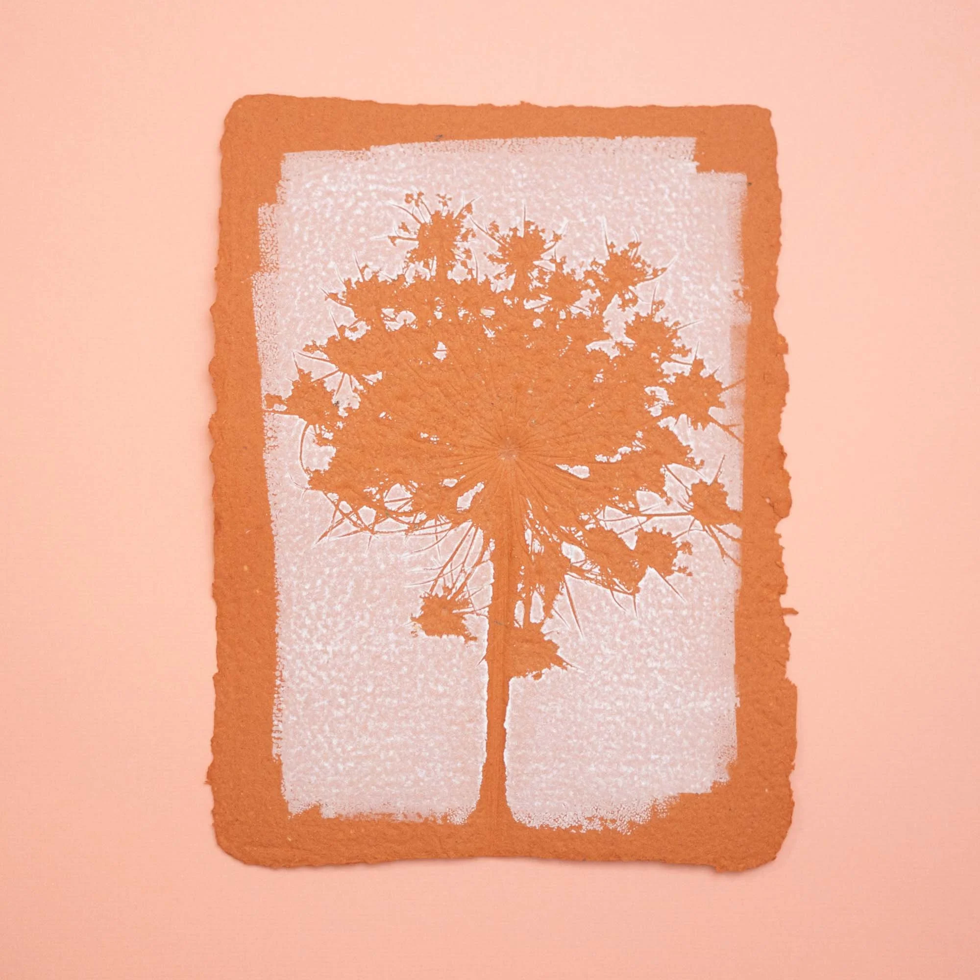 Botanical Monoprint (26A02) (Original)