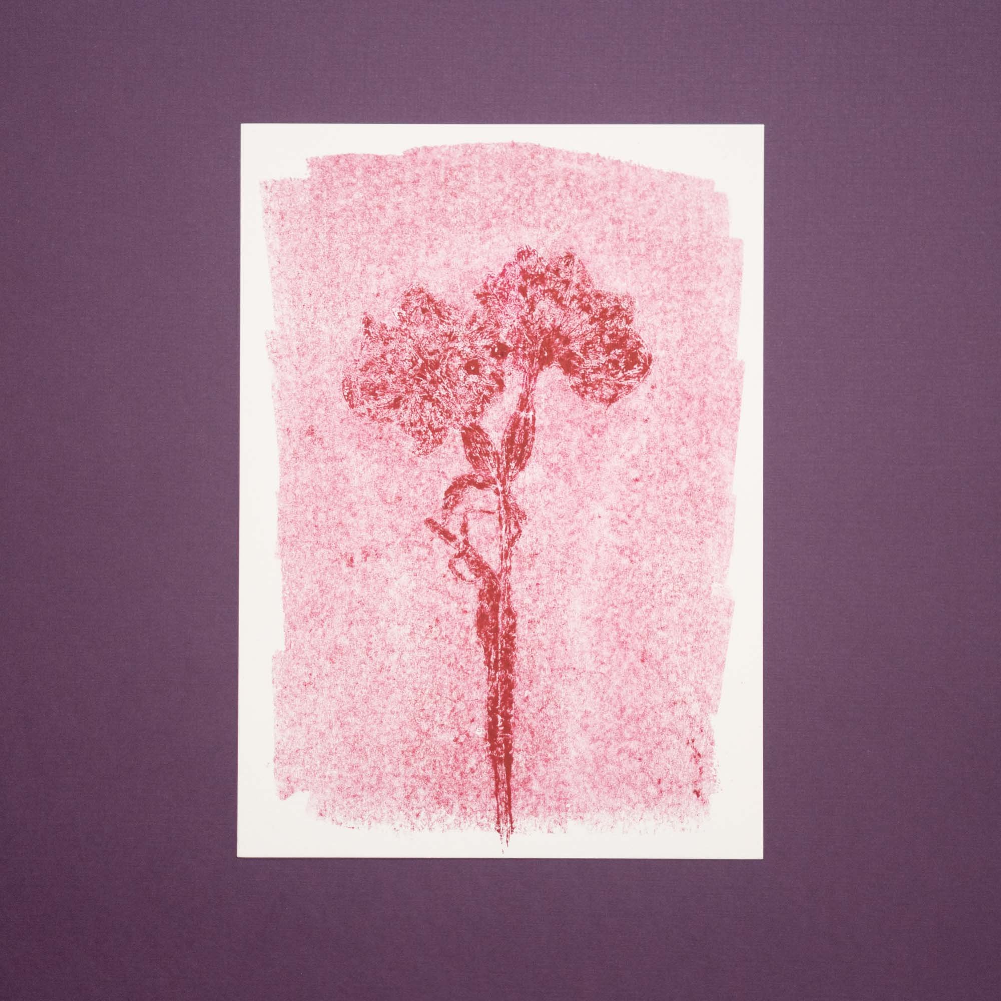 Botanical Monoprint (26D03) (Original)
