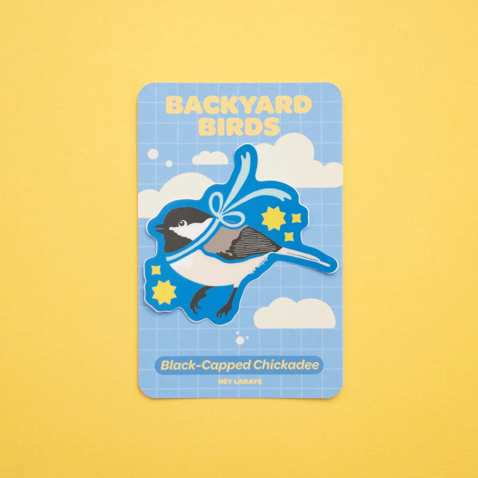 Backyard Birds - Black-Capped Chickadee