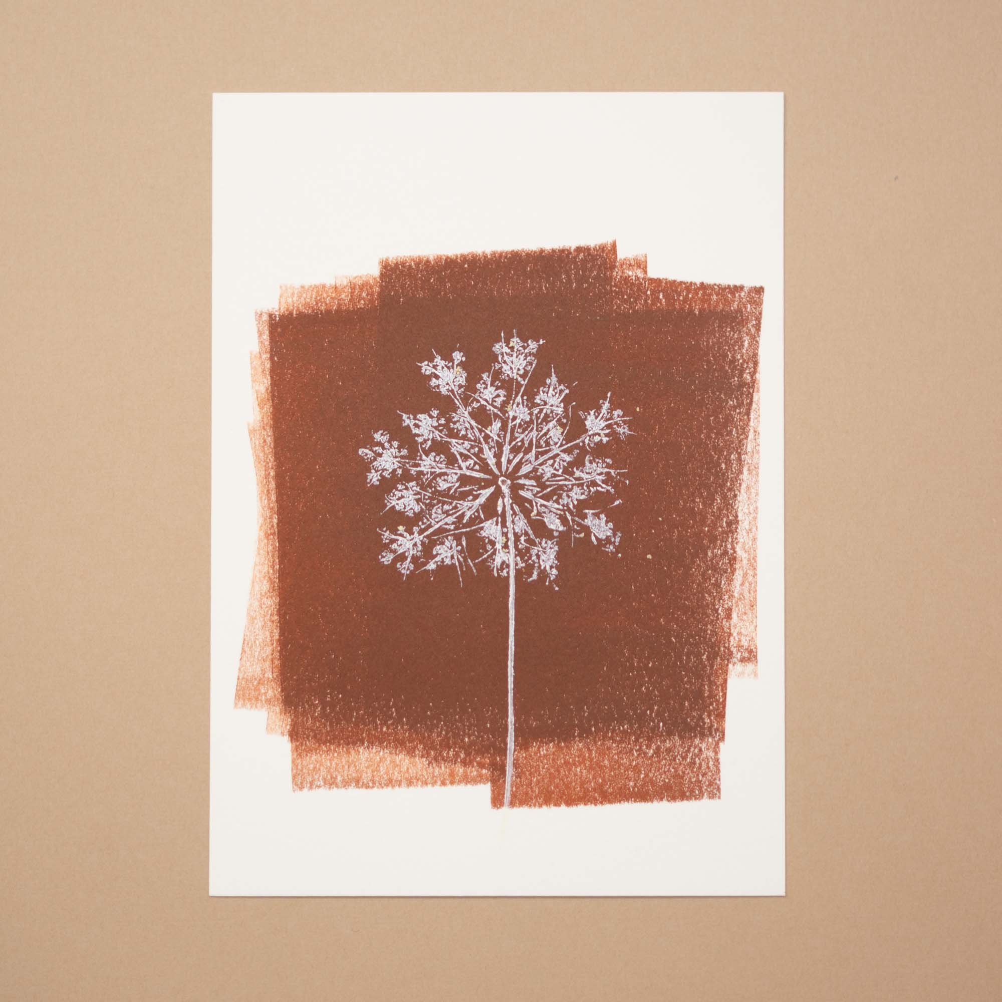 Botanical Monoprint (25AN) (Original)
