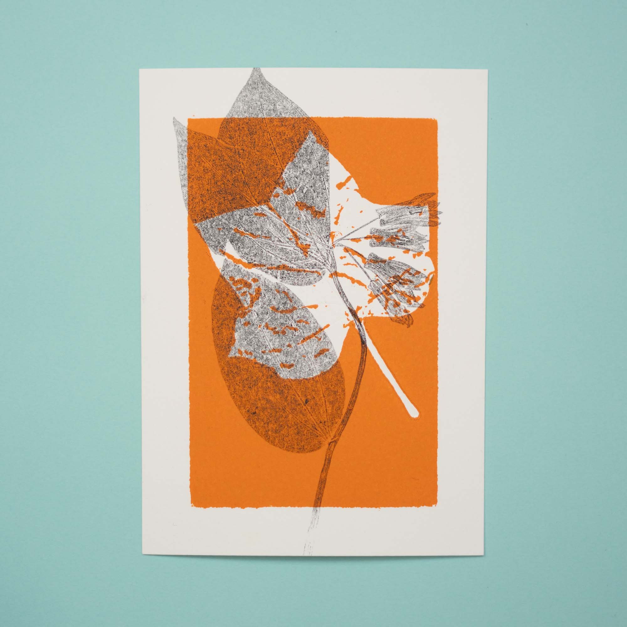 Botanical Monoprint (25AM) (Original)