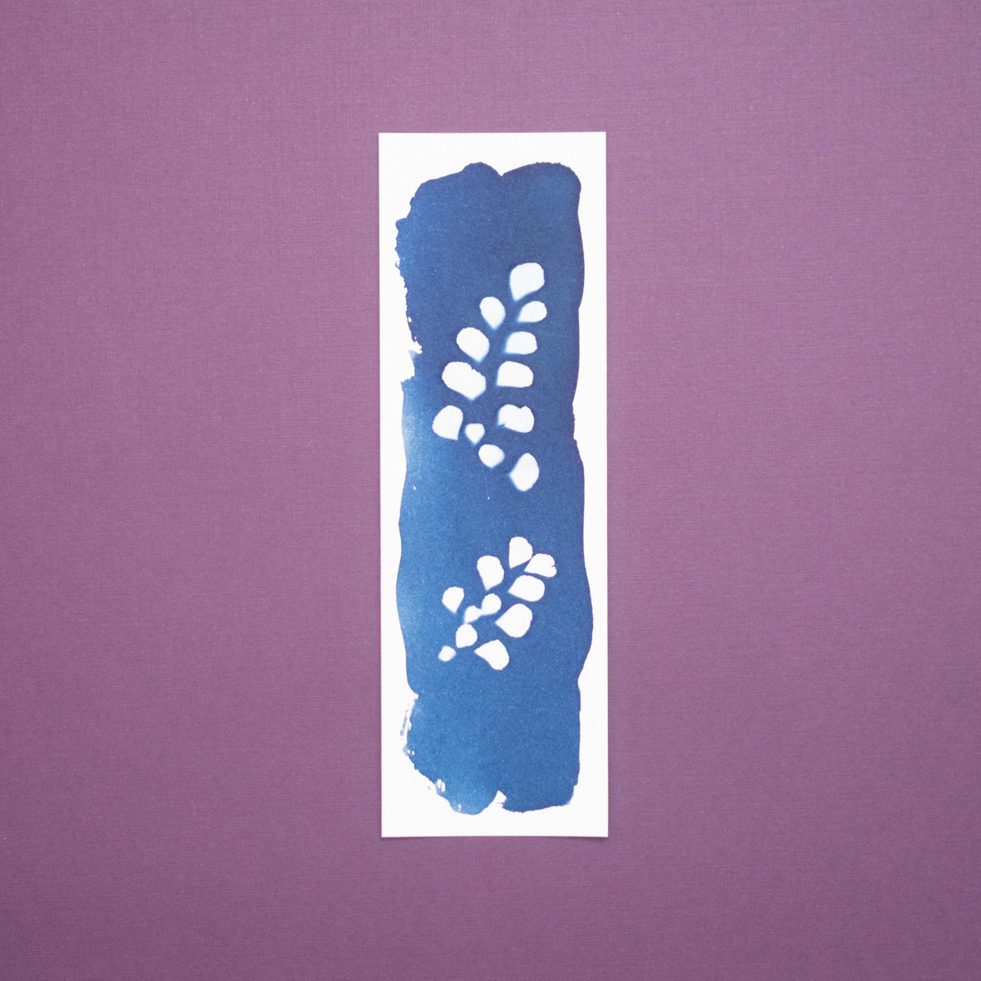 Botanical cyanotype