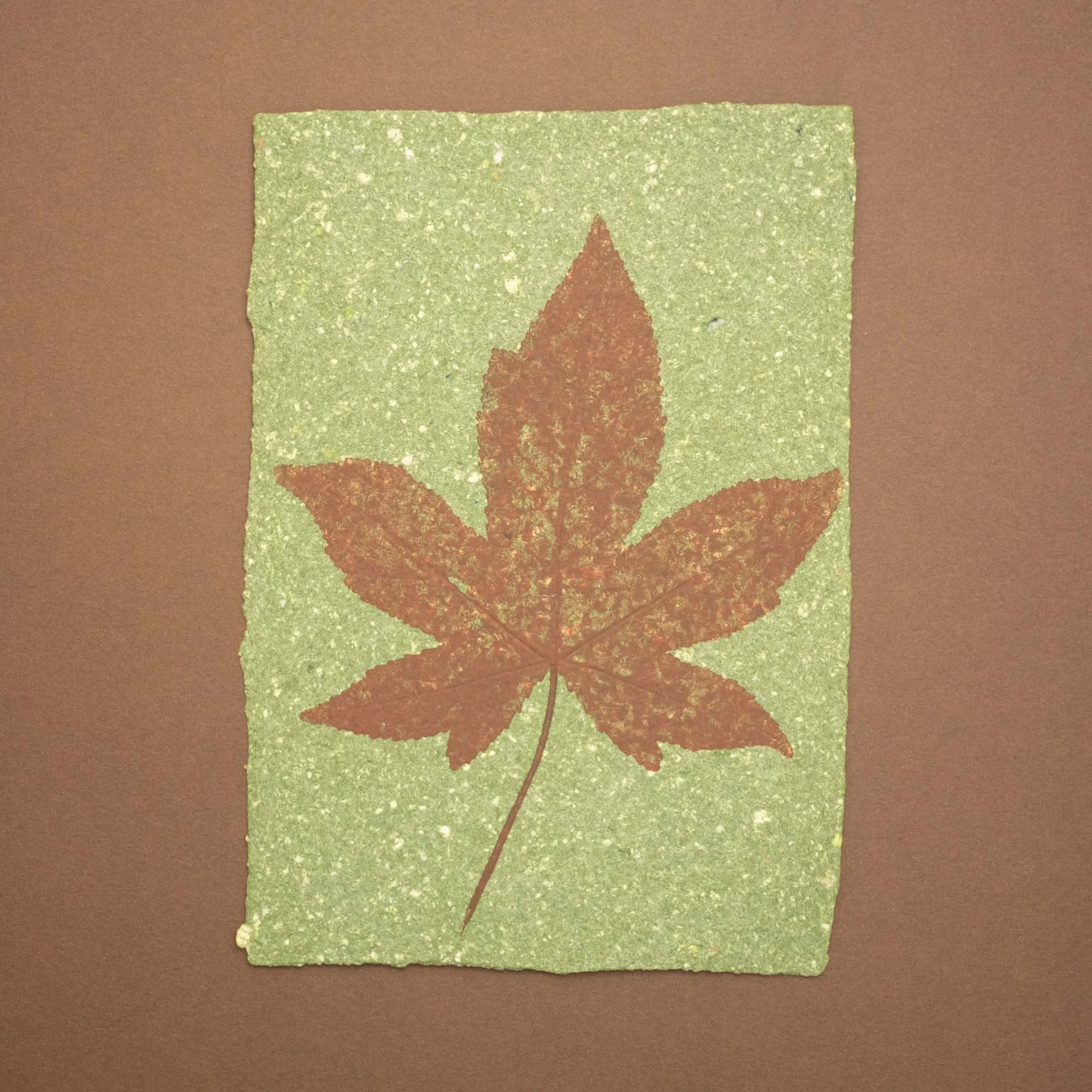 Botanical Monoprint (26B03) (Original)