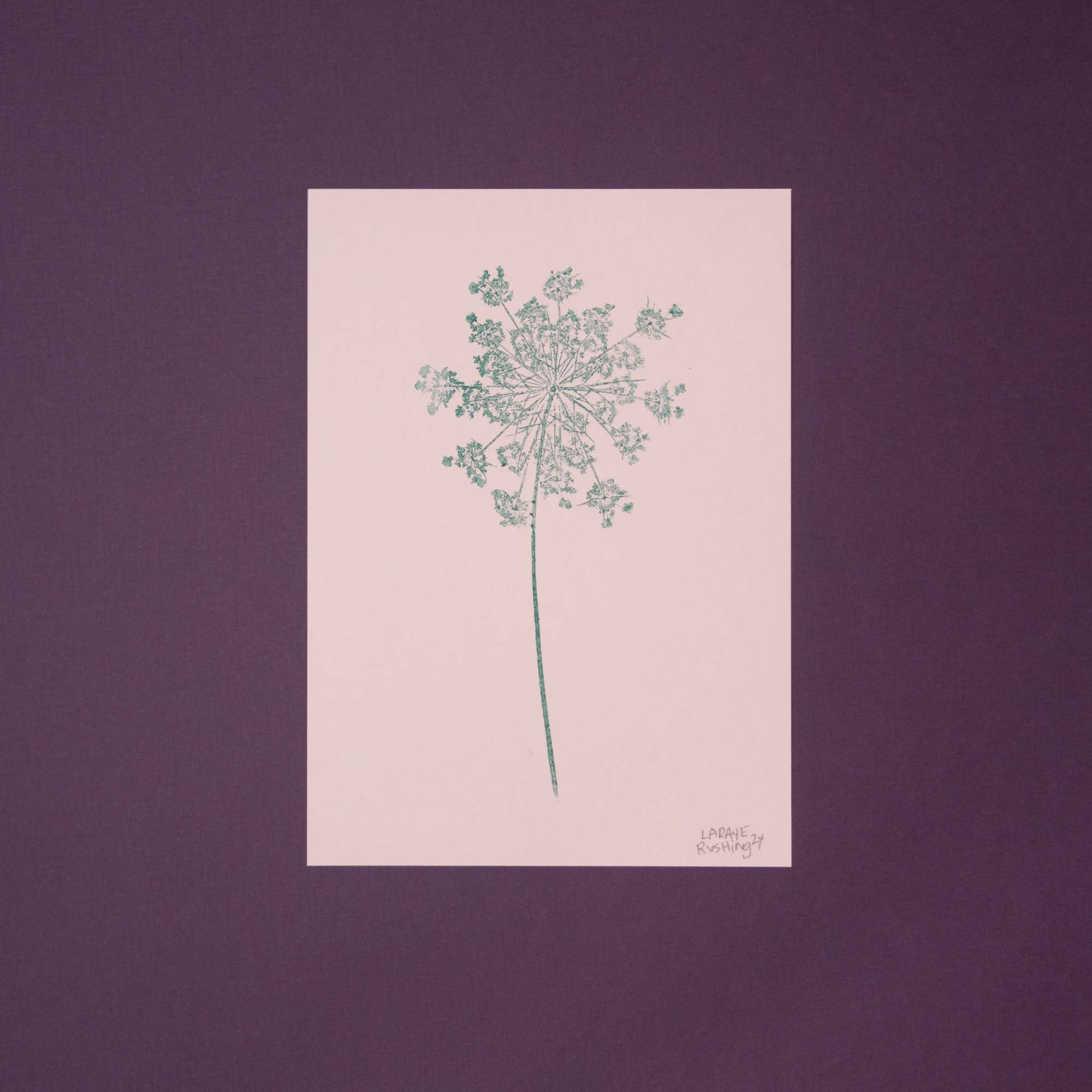 Botanical Monoprint (24W) (Original)