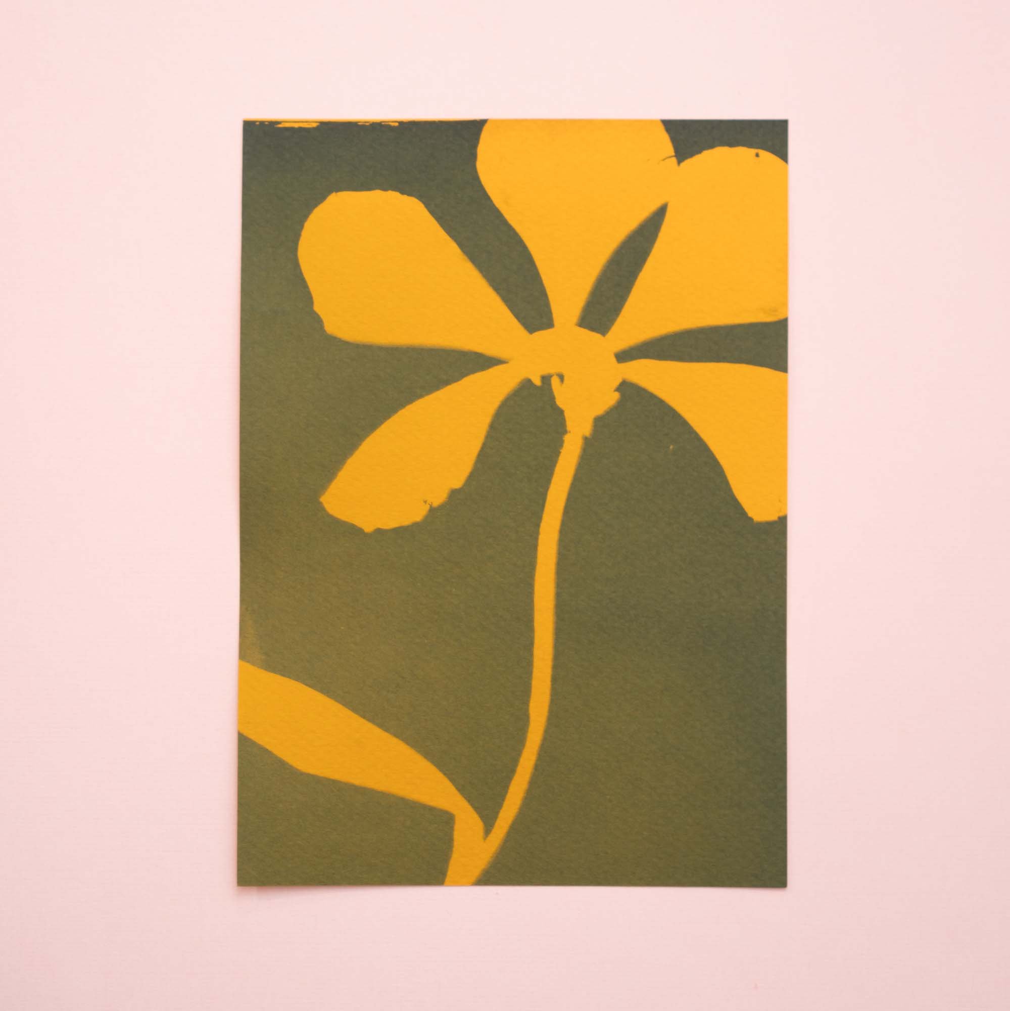 Botanical Cyanotype (25B19) (Original)