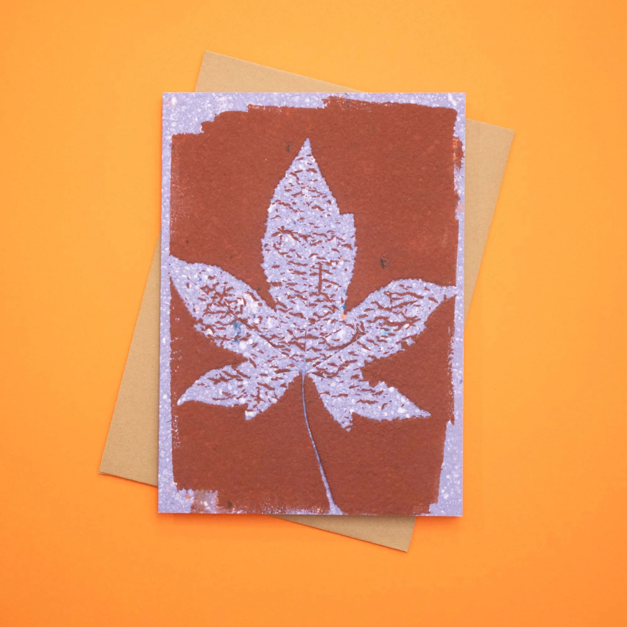 Monoprint Notecard (N)