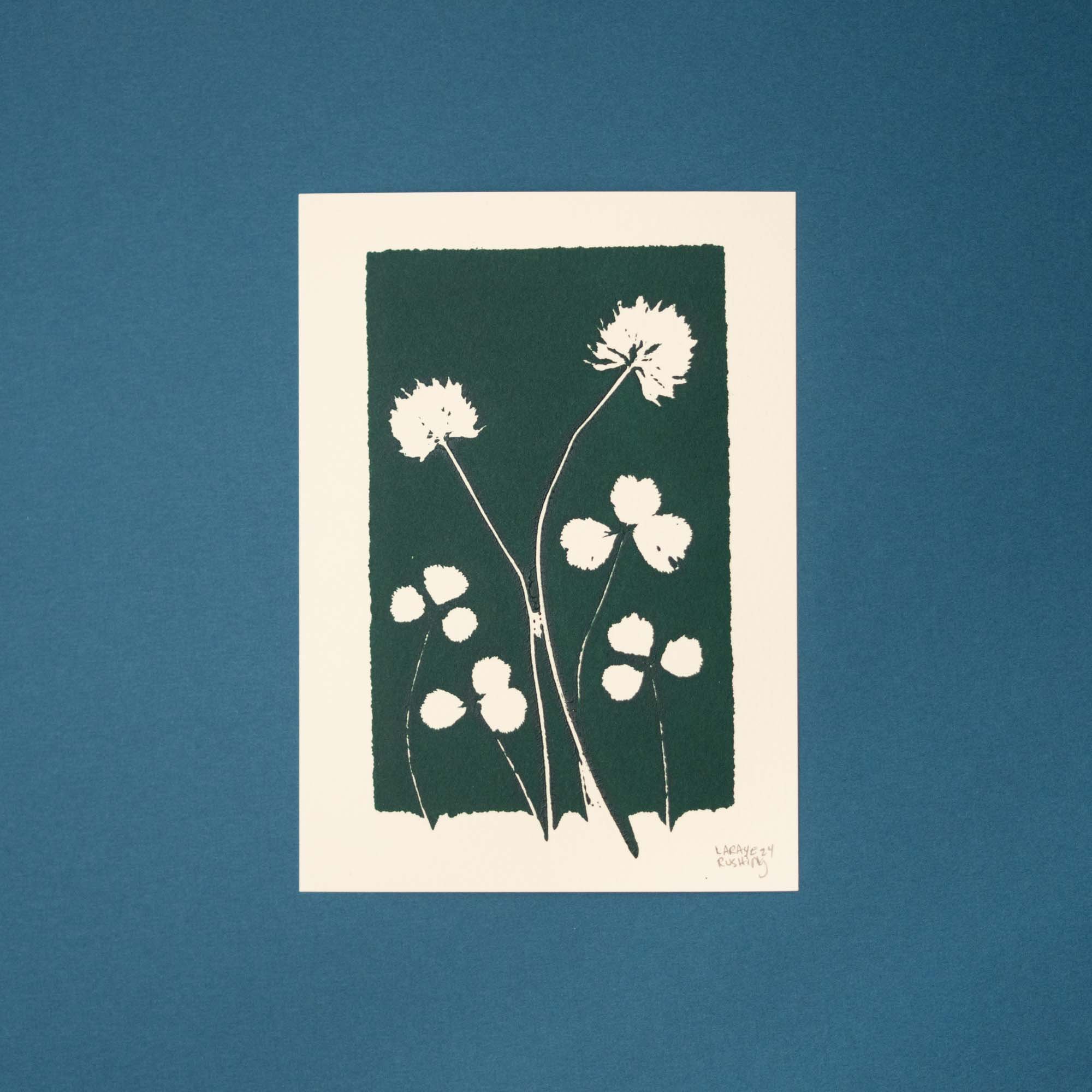 Botanical Monoprint (24AC) (Original)