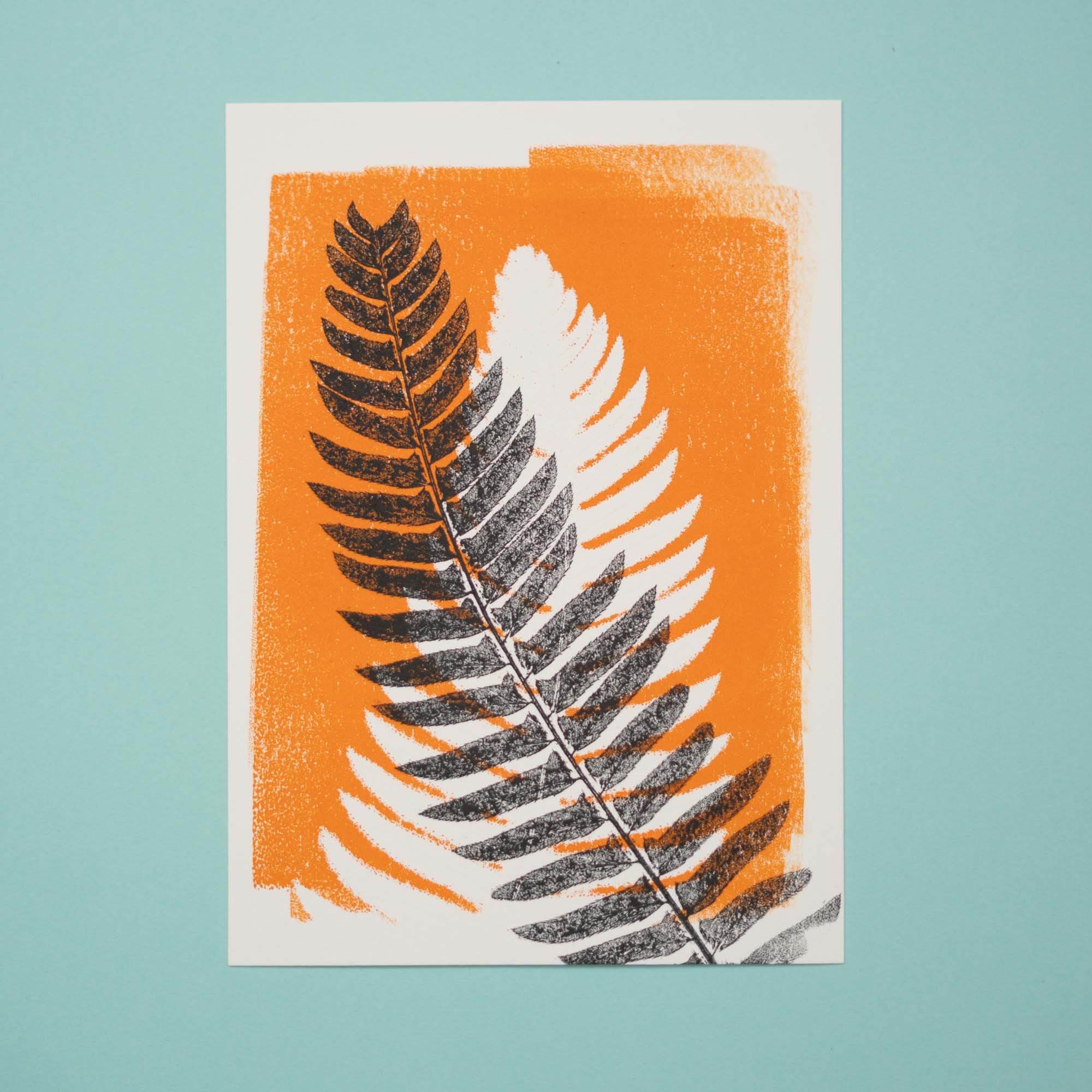 Botanical Monoprint (25AL) (Original)