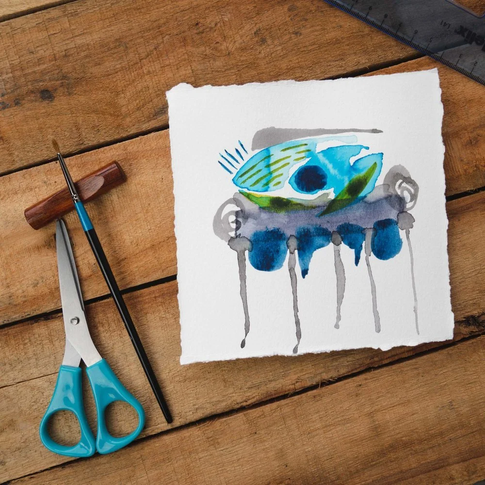 Abstract Watercolor