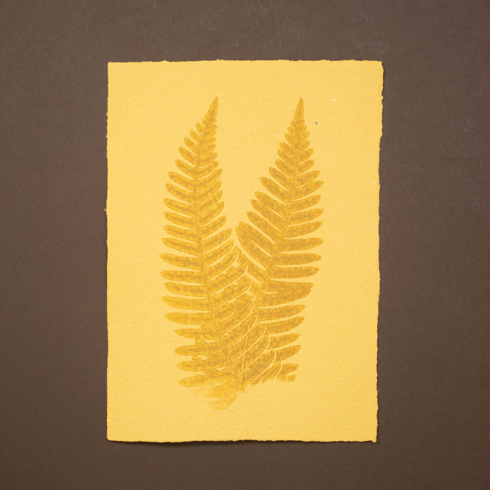 Botanical Monoprint (25AG) (Original)
