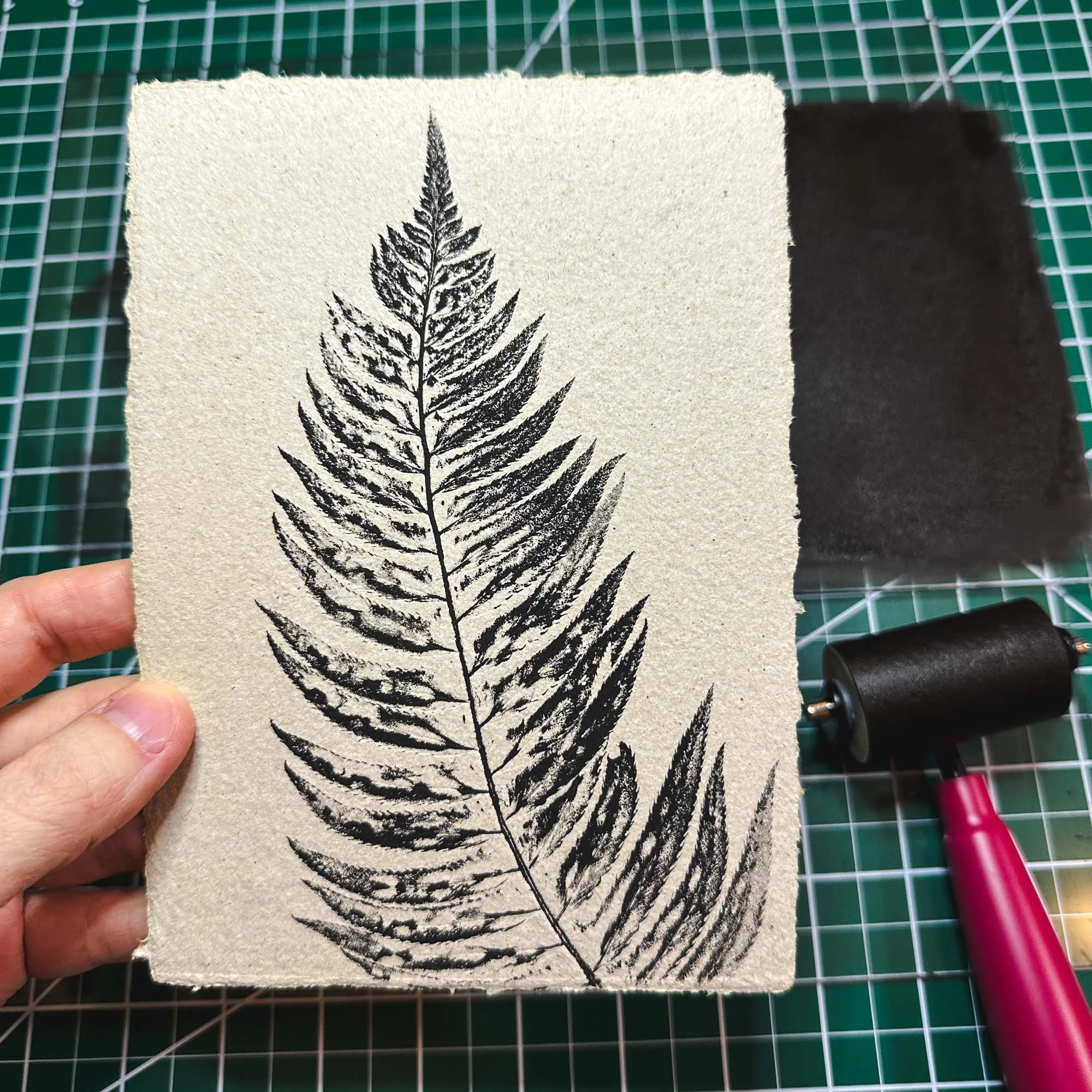 Botanical Ink Monoprint